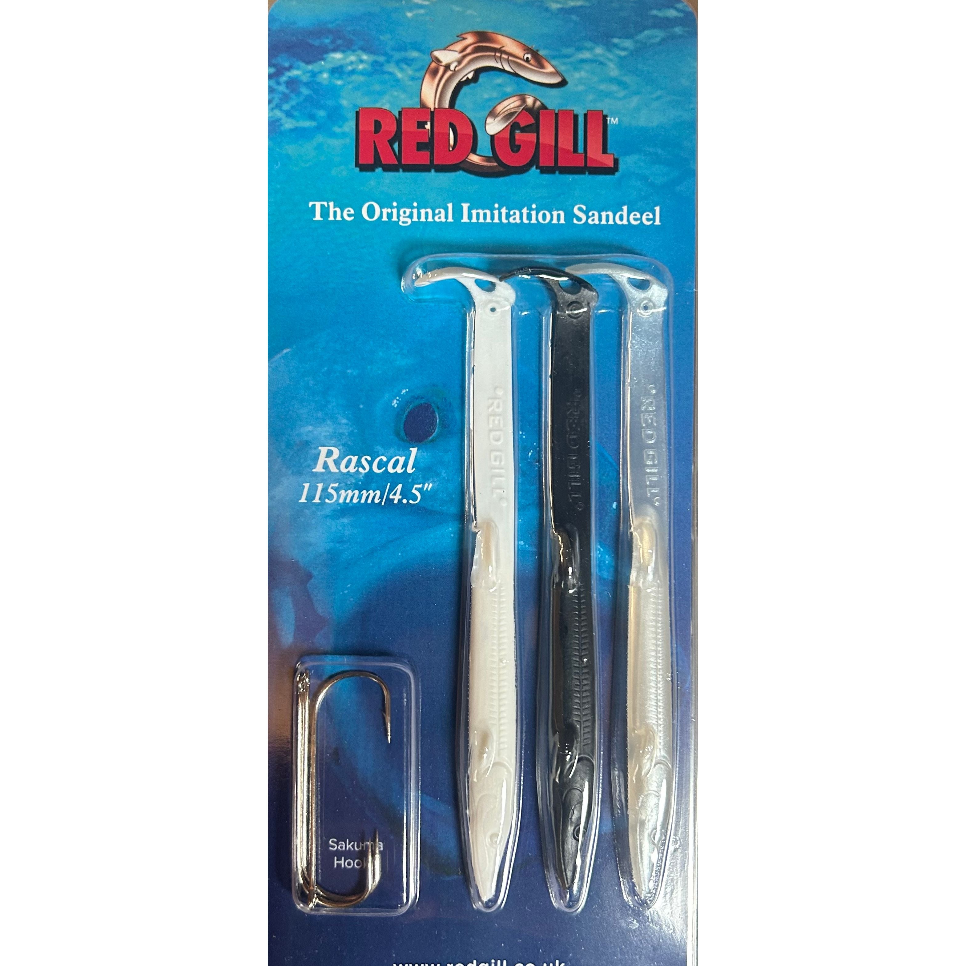Red Gill Original Imitation Sandeel 115mm (Rascal)