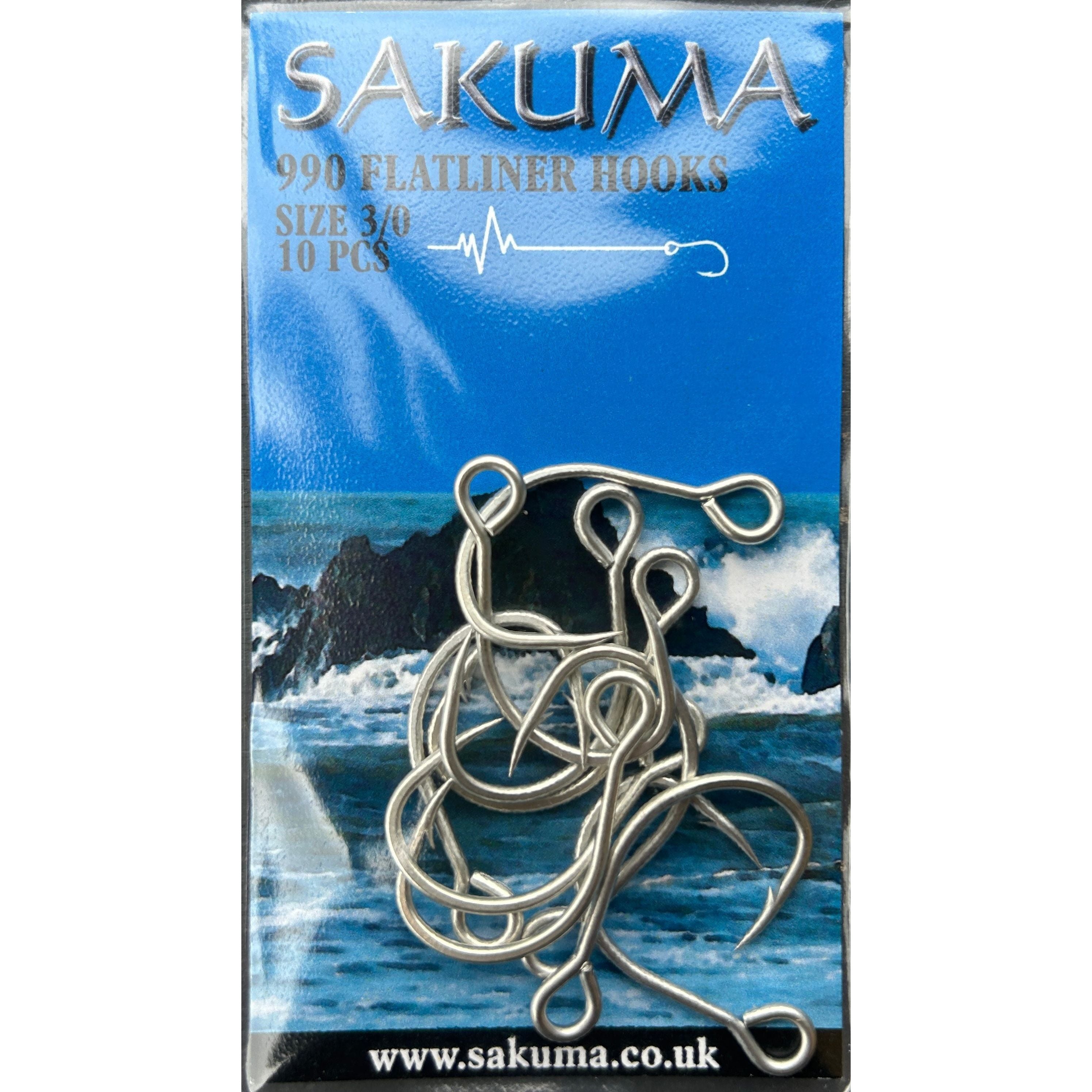 Bass Lure Single Inline Replacement Hooks - Bass Lures UK