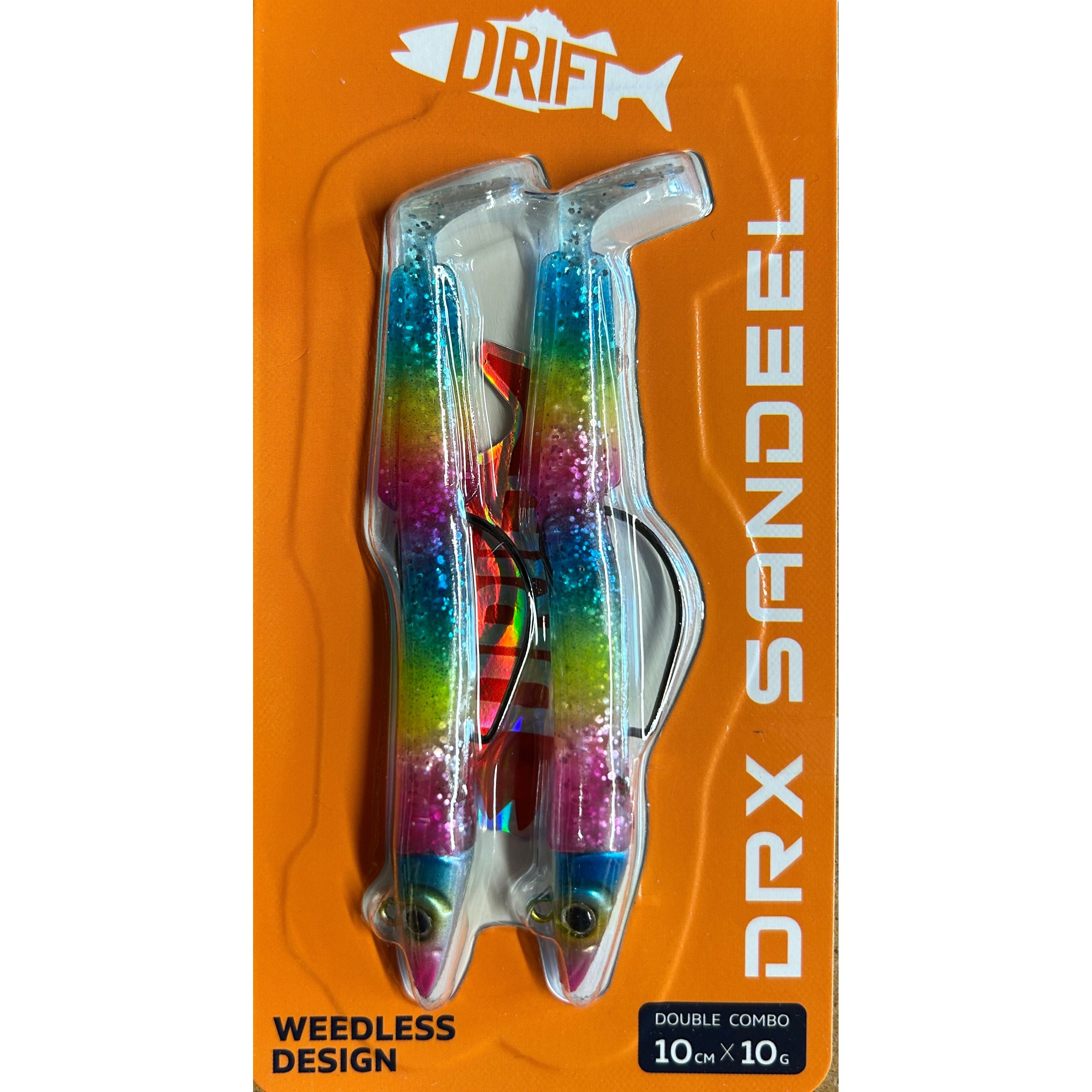Drift DRX Weedless Sandeel Double Combo Bass Lure