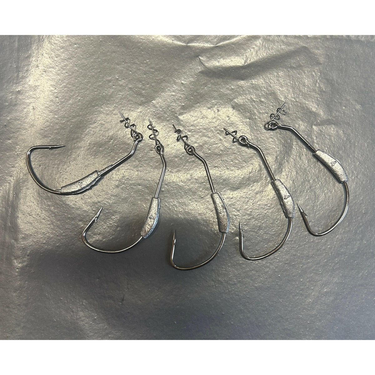 Twist Lock Weedless Bass Hooks - Bass Lures UK