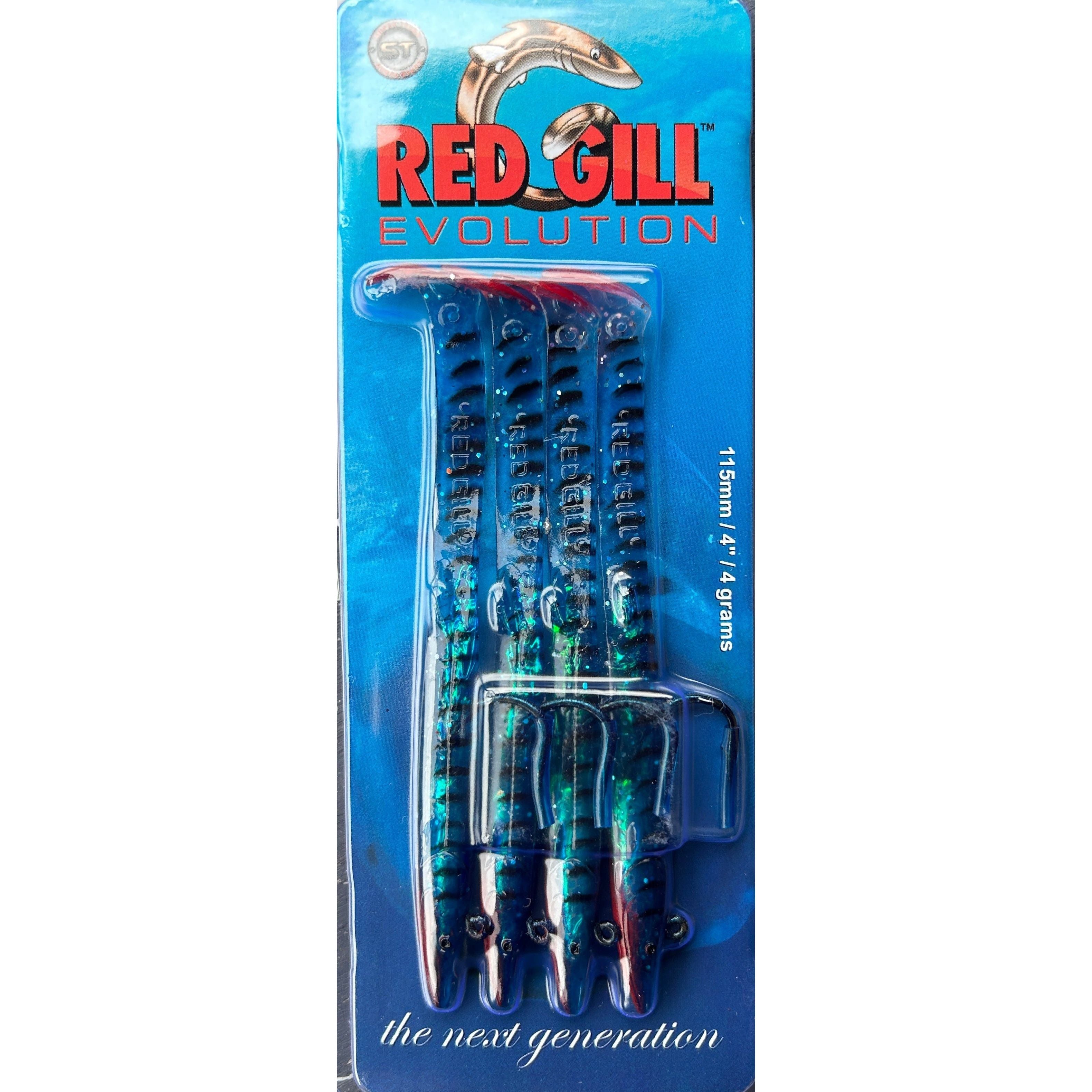Red Gill Evolution Bass Lures