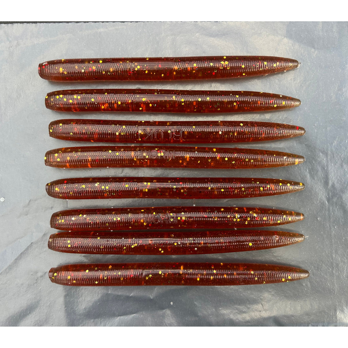 5” Handmade Cornish Worm Bass Lure Sets
