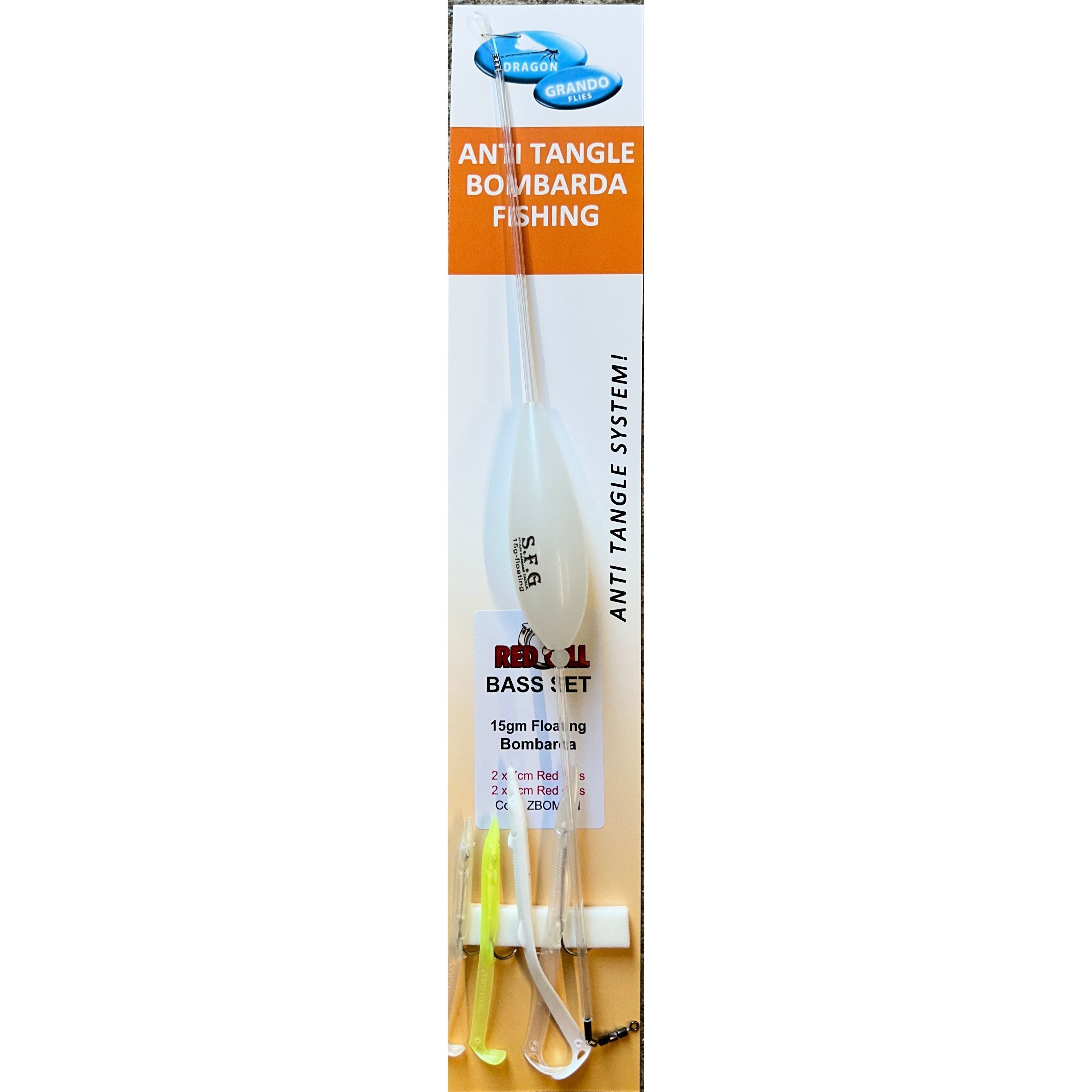 Anti - Tangle Bombarda Bass Fishing Float Systems - Bass Lures UK