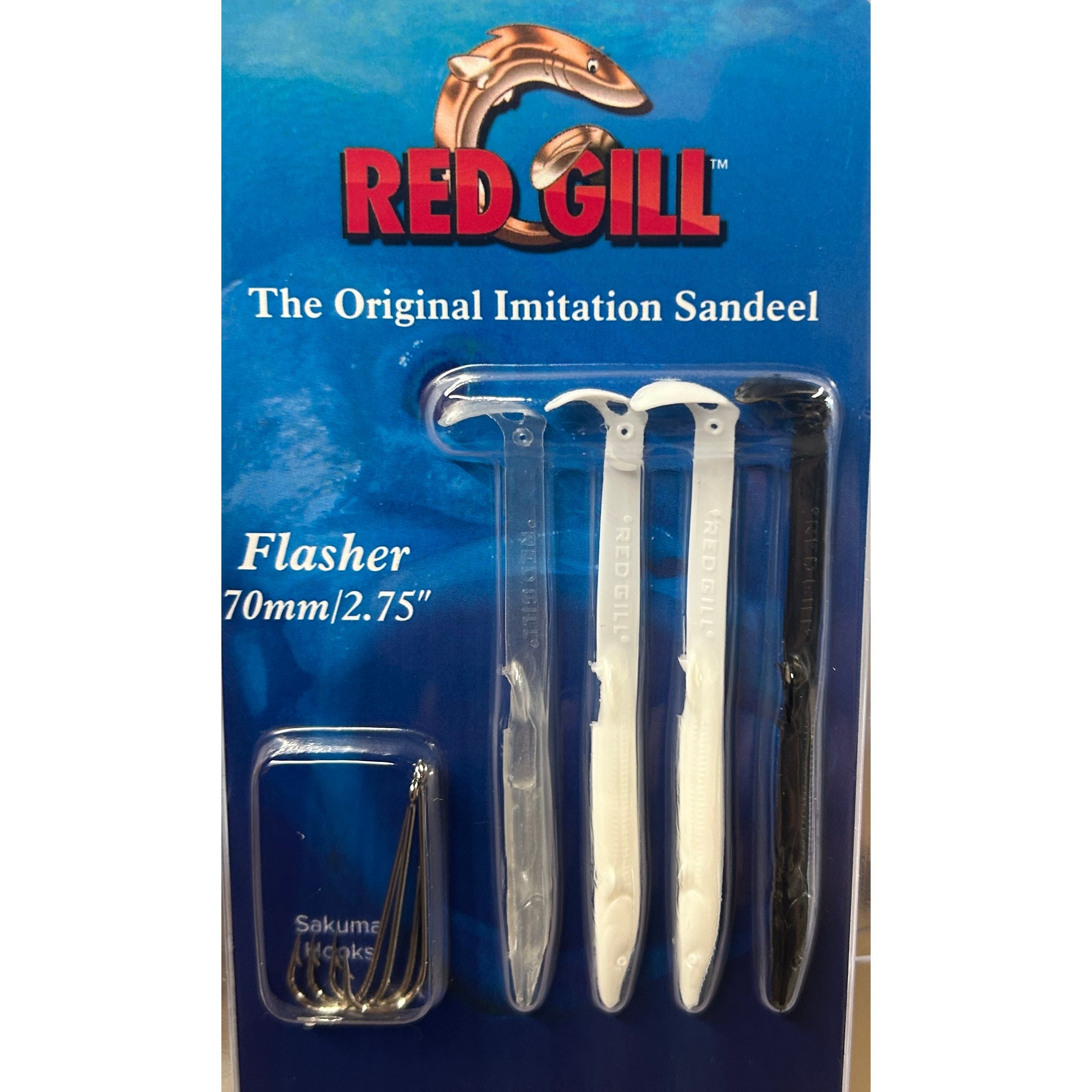 Red Gill Original Teaser, Rascal, Catcher & Flasher Bass Lure Sets