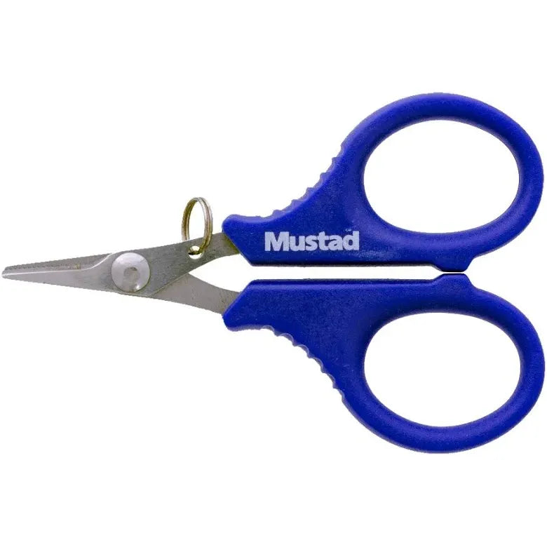 Mustad Serrated Braid Scissors 3.5"