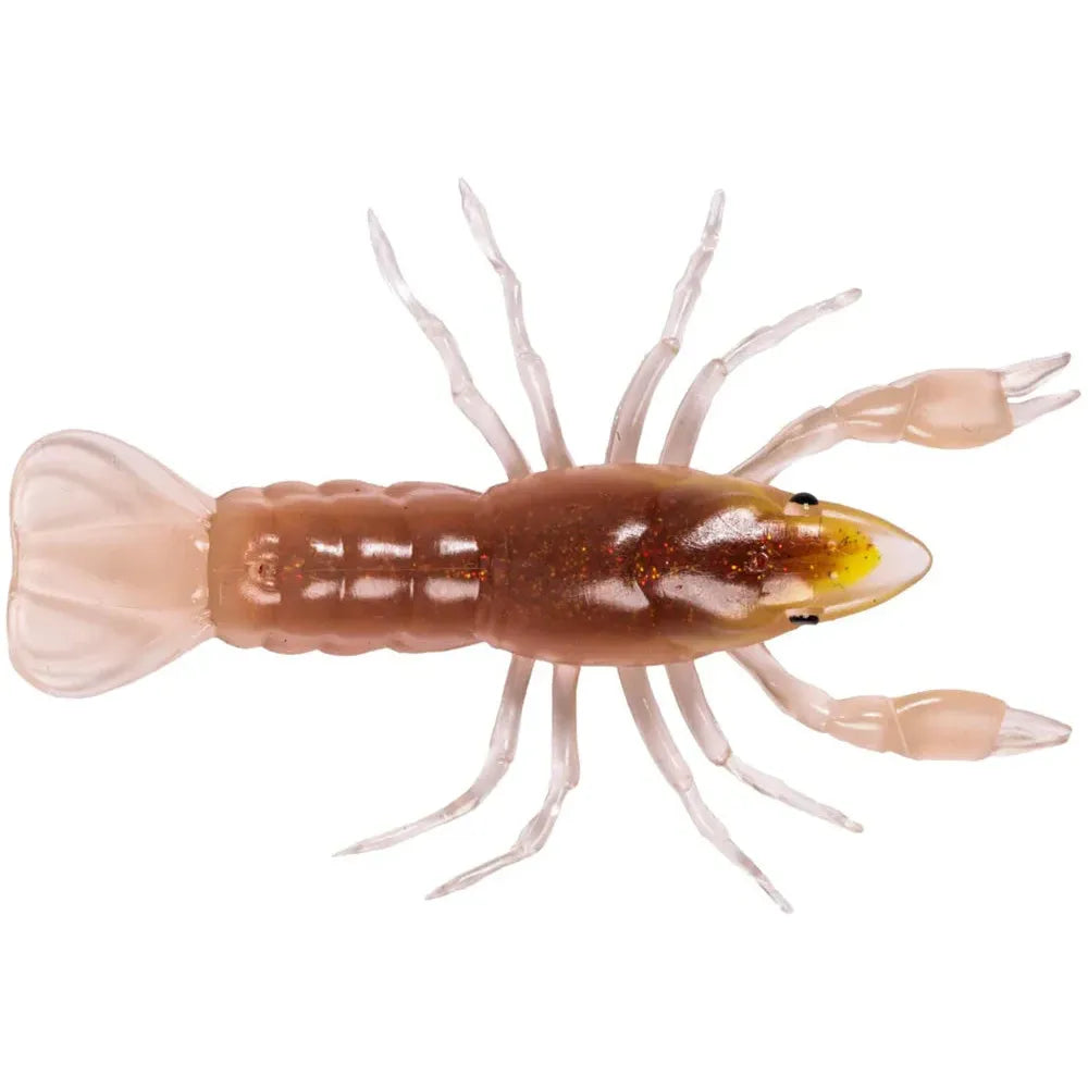 Live Target Crawfish Soft Plastic Bass Lure Packs (inc 1 hook)