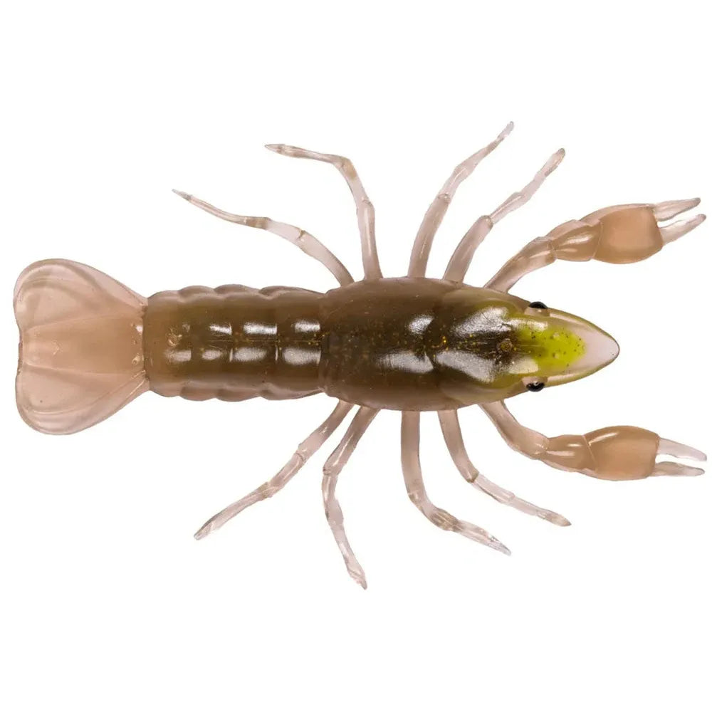 Live Target Crawfish Soft Plastic Bass Lure Packs (inc 1 hook)