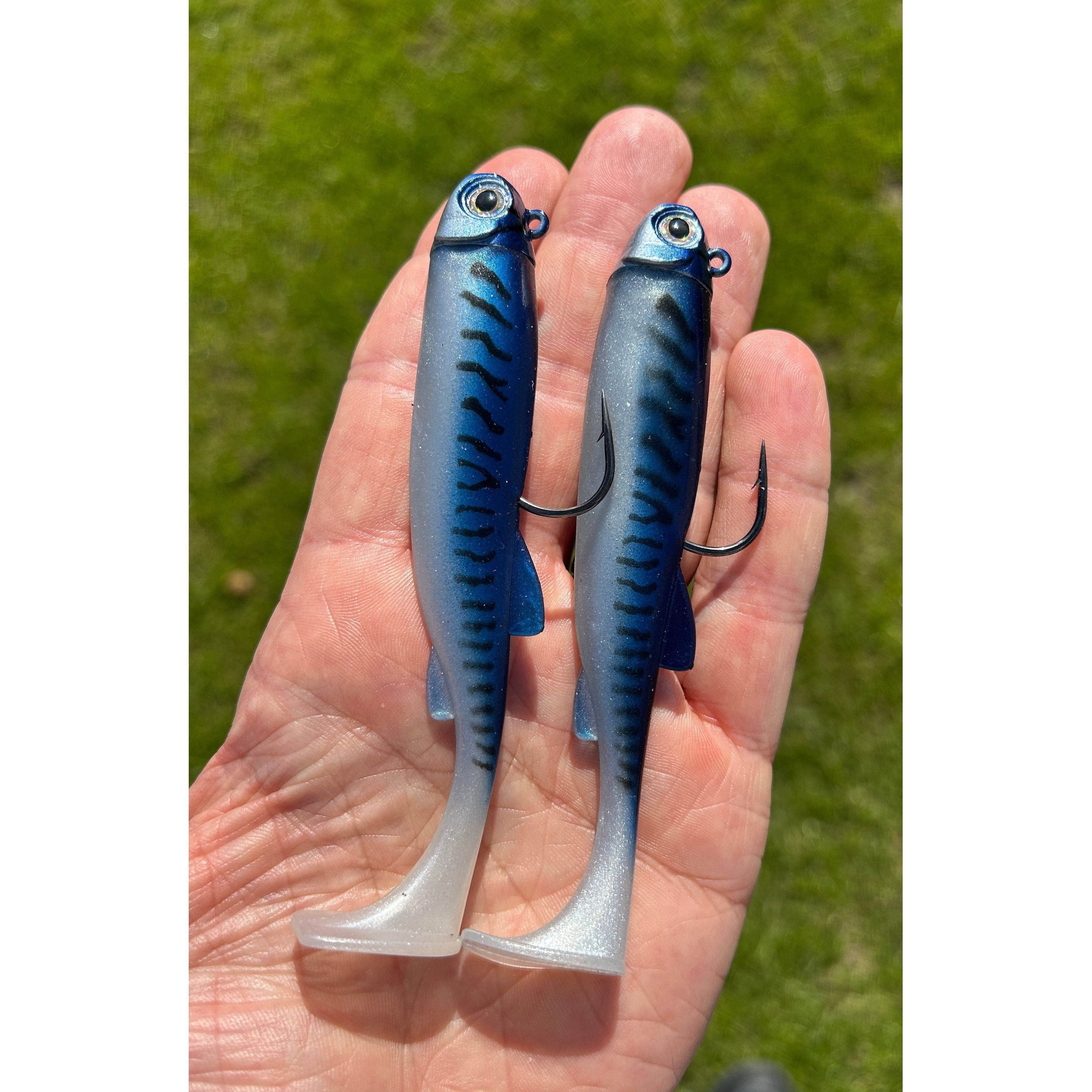 SEADRA PADDLE SHAD DOUBLE COMBO BASS LURE SET (NEW 2025)