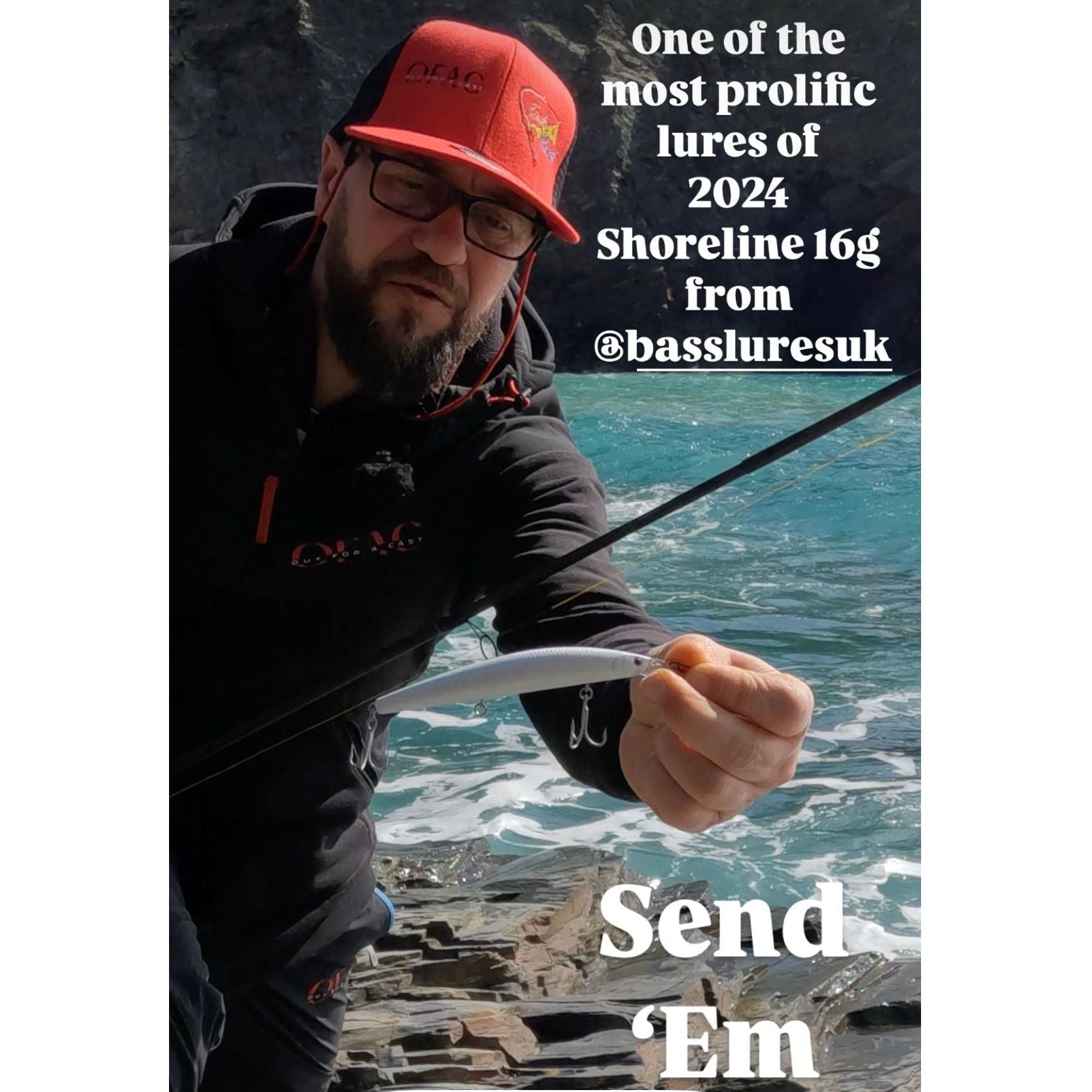 Medium Sub - Surface 120mm 16g Shallow Shorline Running Bass Lure - Bass Lures UK