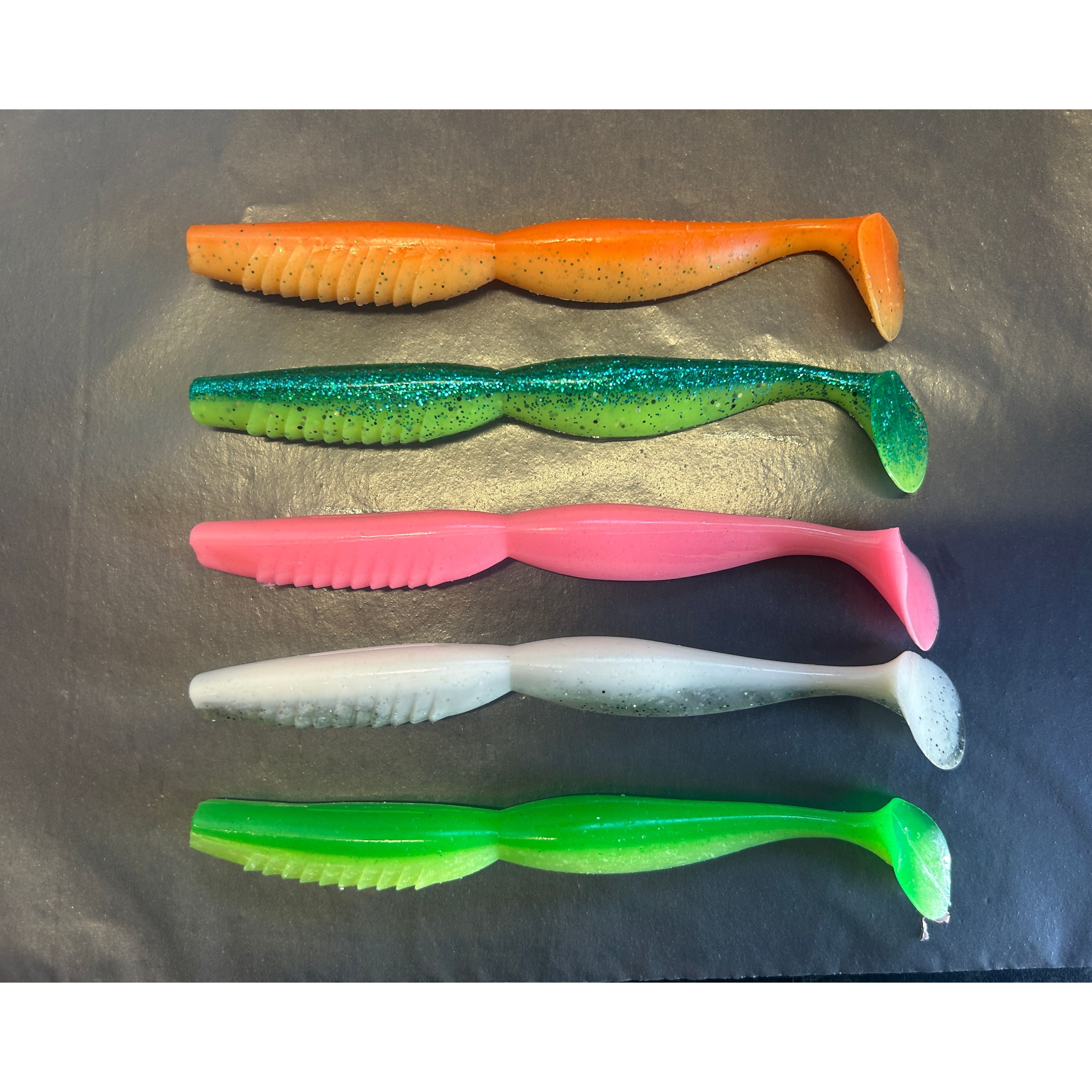 5” & 4” Spindle Paddletail Spinning Bass Lure Sets