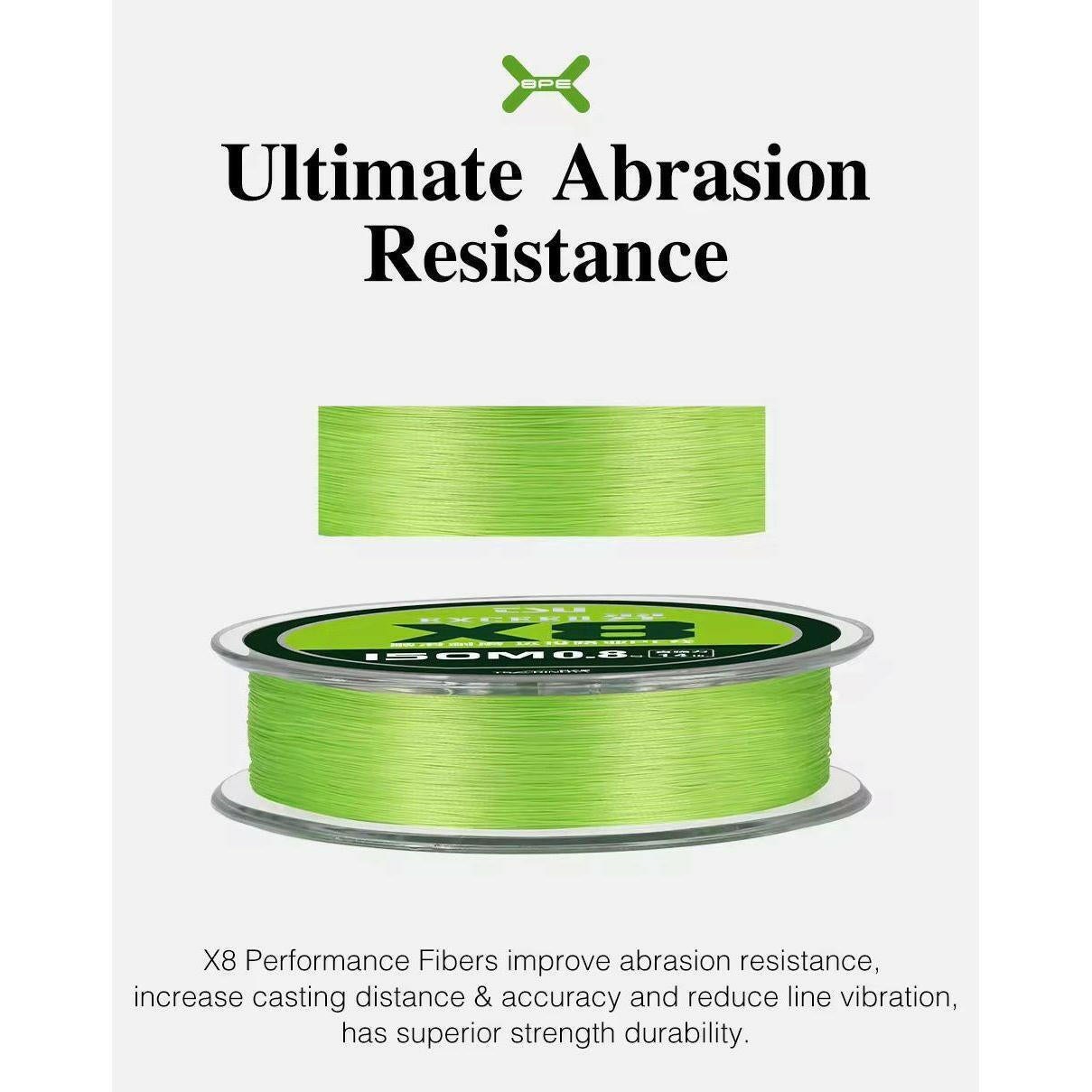 Fishing Braid Ultra Strength & Ultra Smooth 8 Braid PE Fishing Line - Bass Lures UK