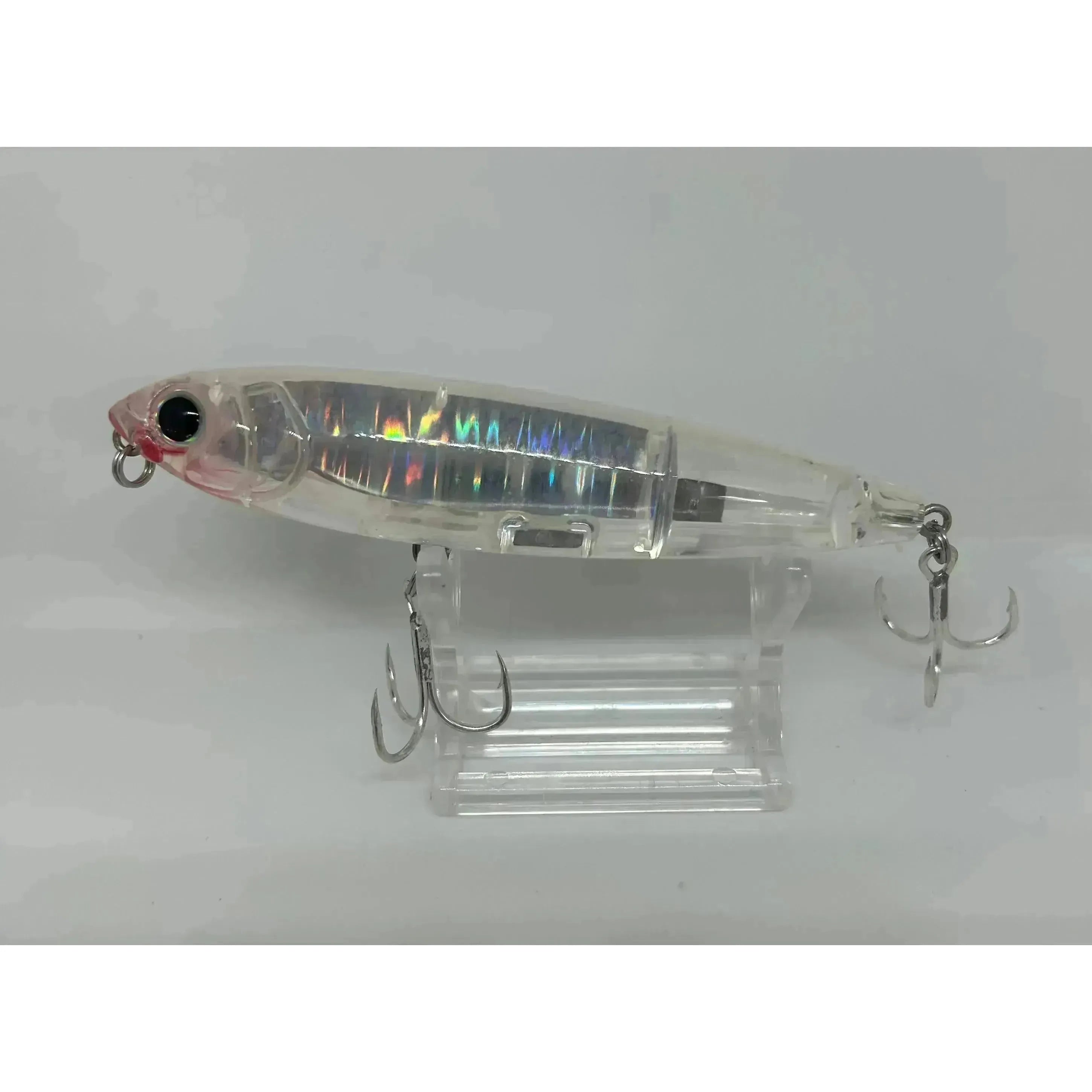 Small Surface 3D Inshore Prism Pencil Bass Lures 100mm 17g - Bass Lures UK