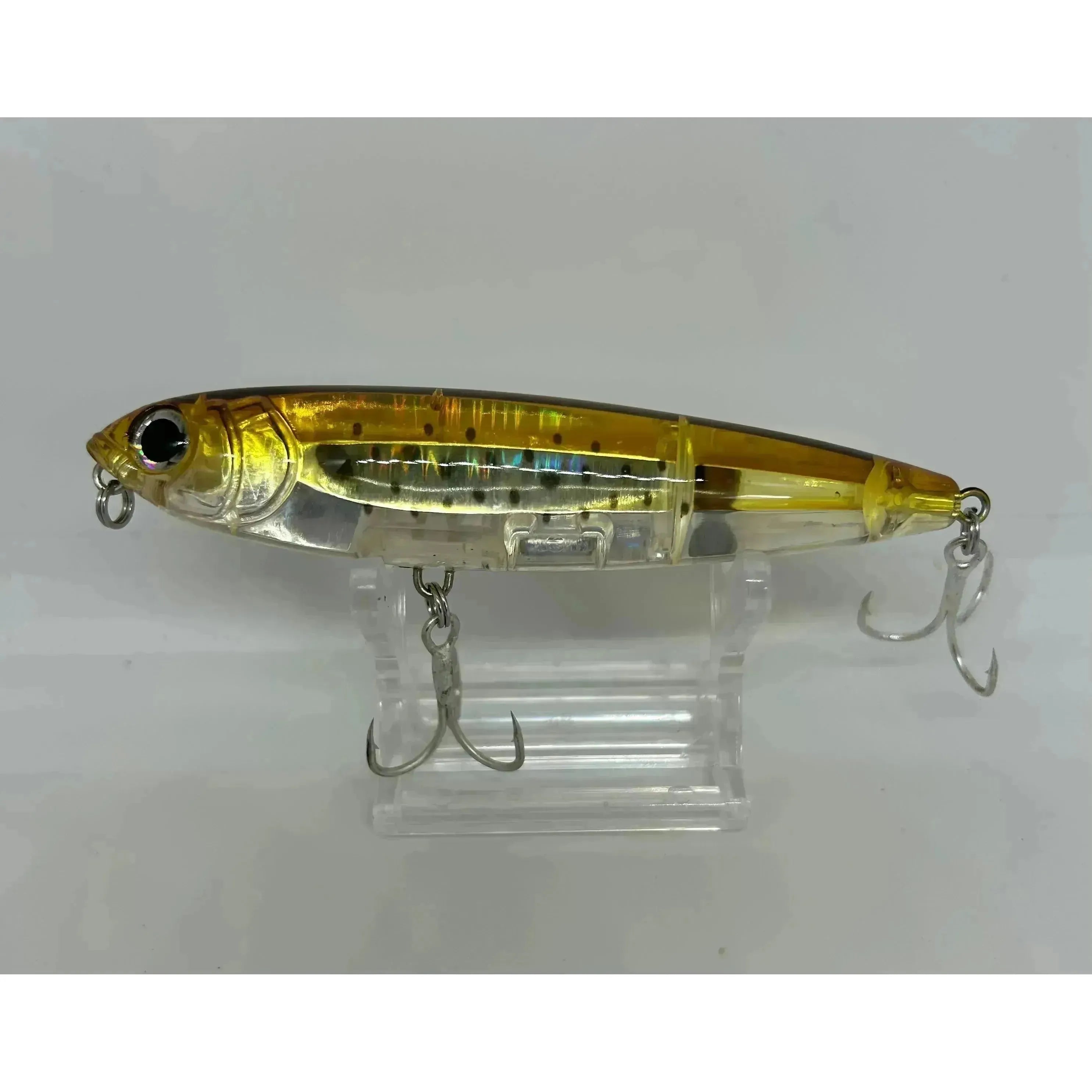 Small Surface 3D Inshore Prism Pencil Bass Lures 100mm 17g - Bass Lures UK