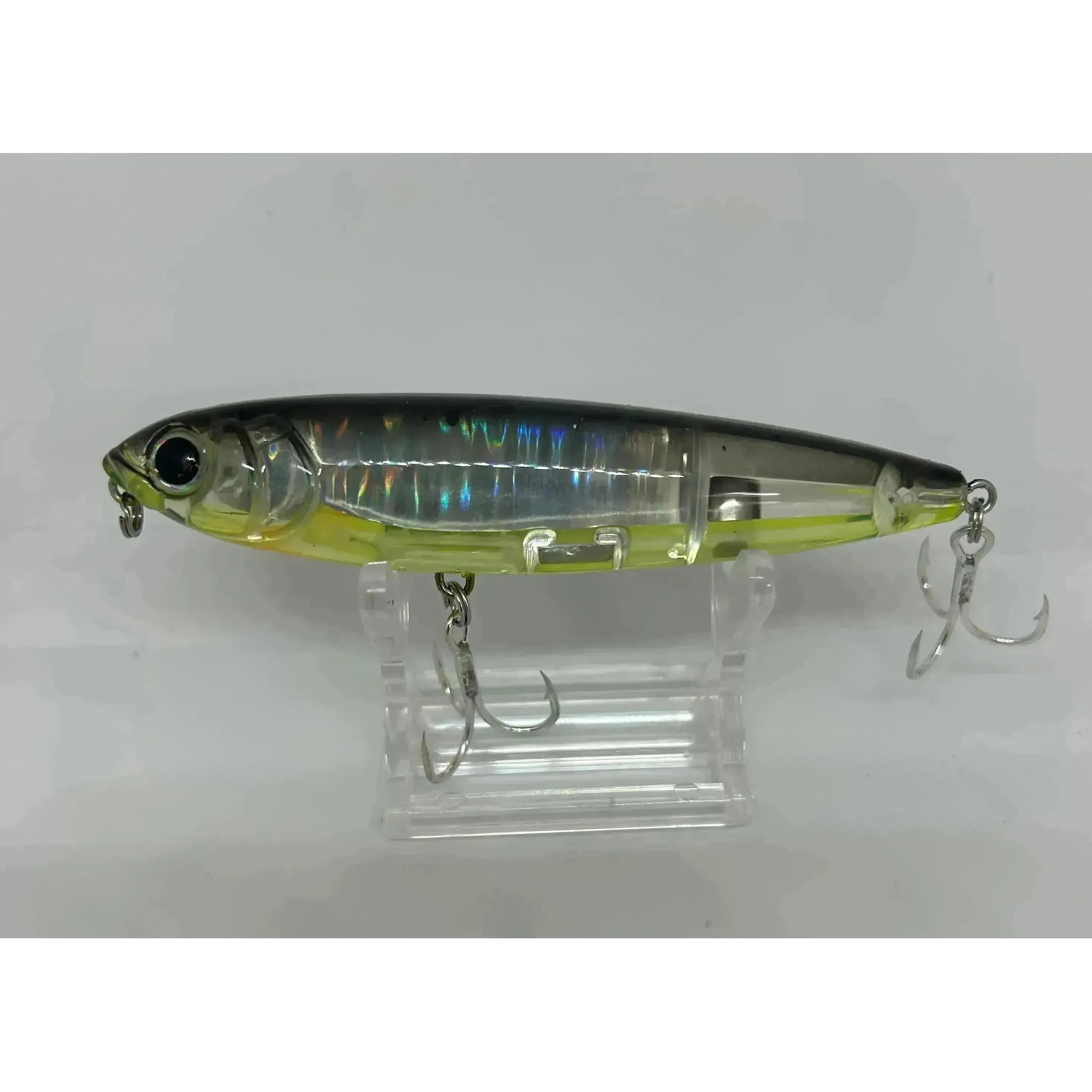 Small Surface 3D Inshore Prism Pencil Bass Lures 100mm 17g - Bass Lures UK