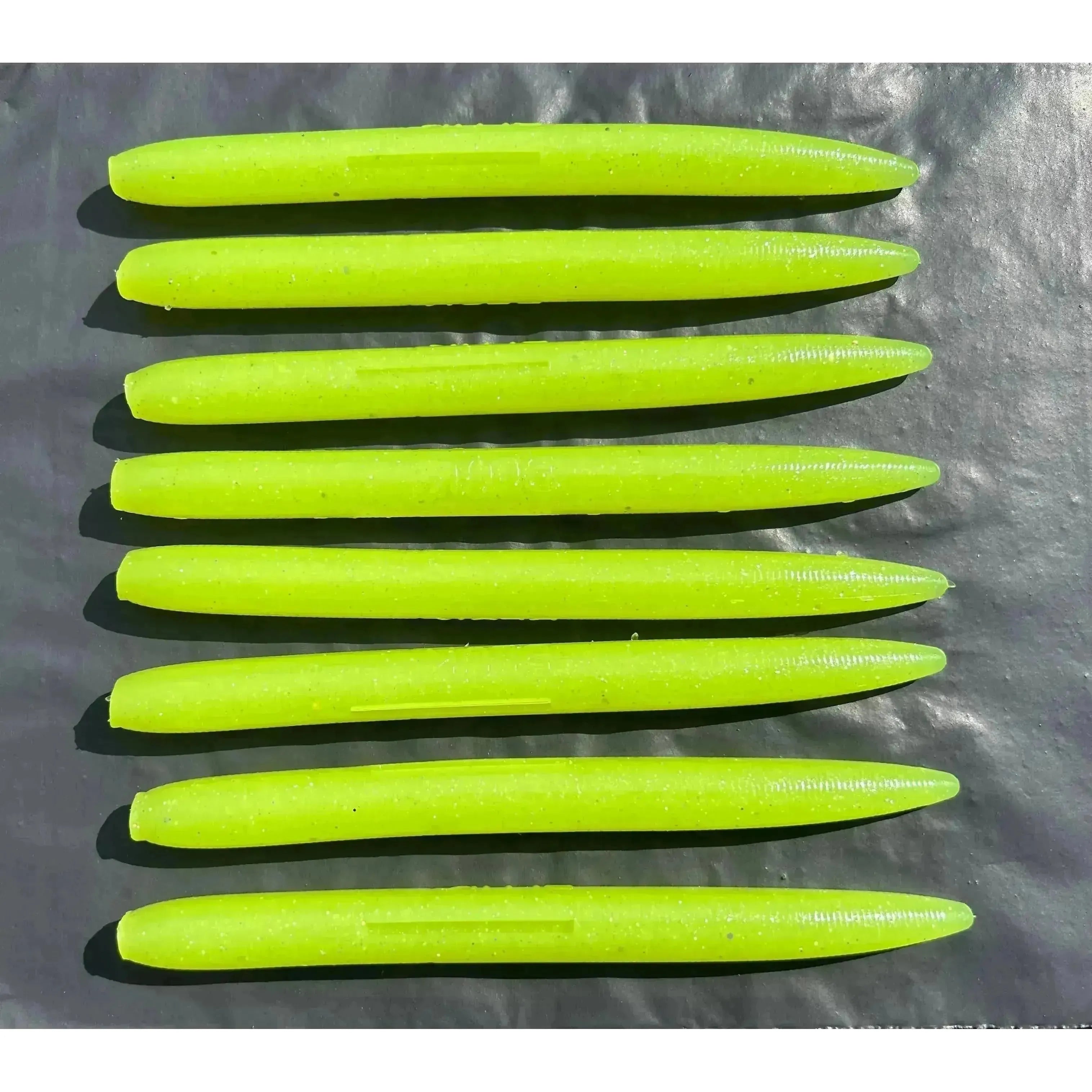 5” Handmade Cornish Worm Bass Lure Sets - Bass Lures UK