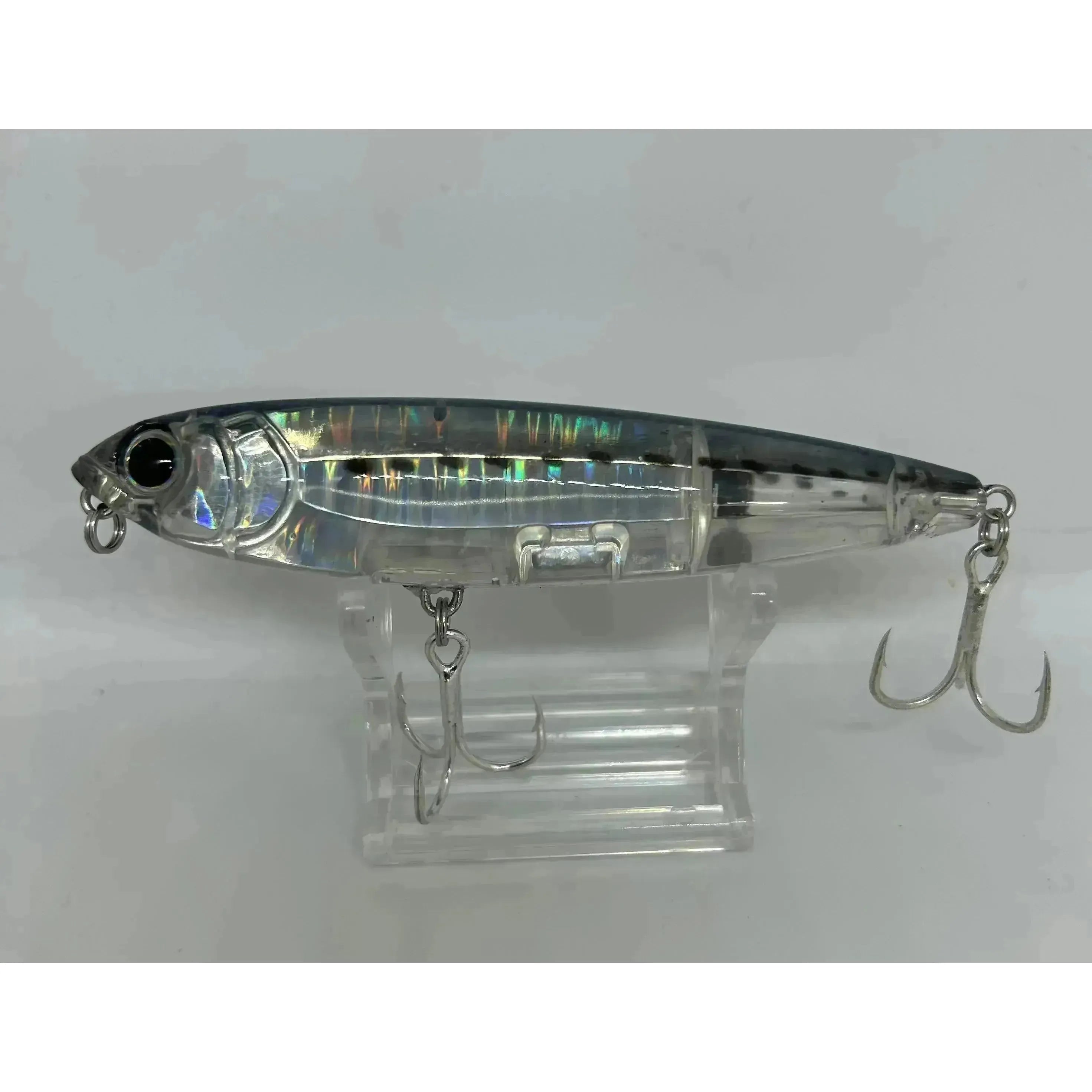 Small Surface 3D Inshore Prism Pencil Bass Lures 100mm 17g - Bass Lures UK