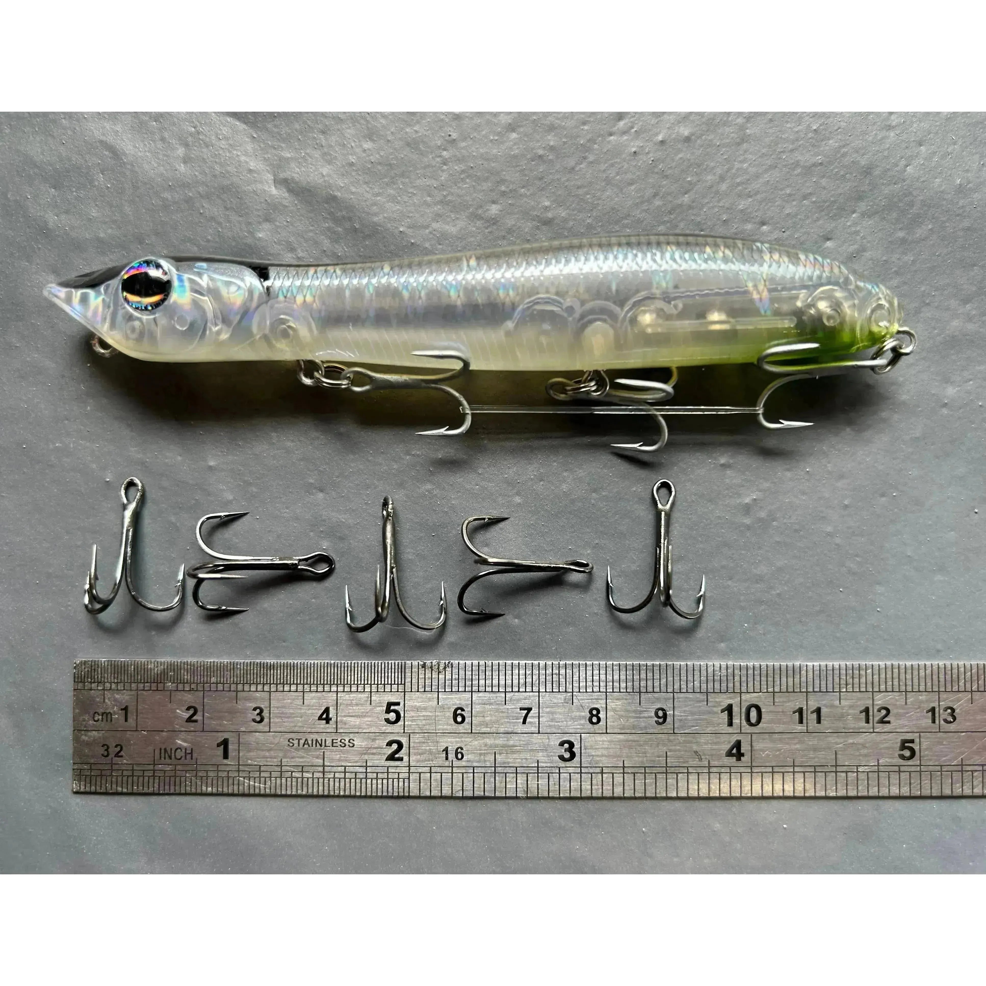 Replacement Treble Hooks for Bass Lures (Pack of 5) - Bass Lures UK