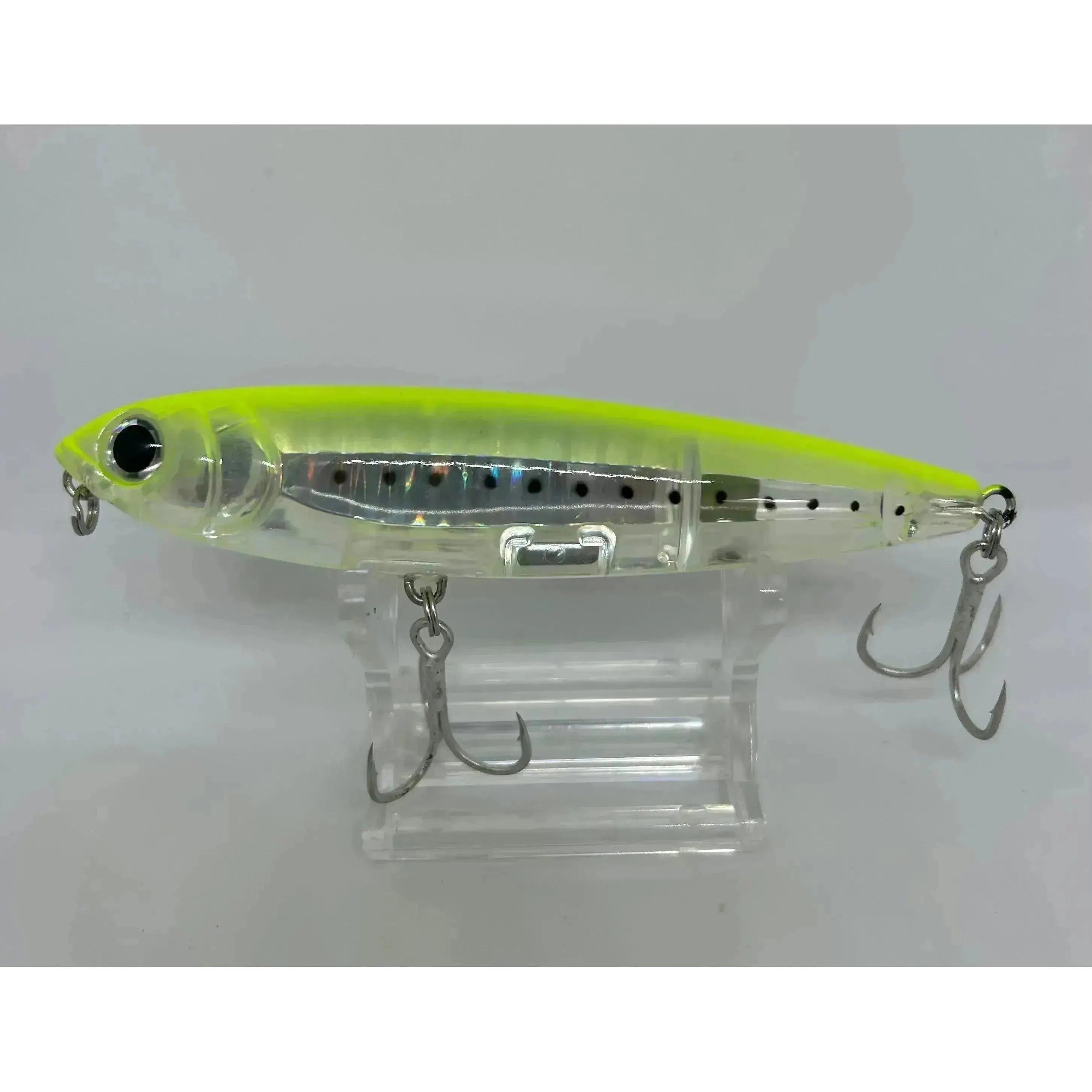 Small Surface 3D Inshore Prism Pencil Bass Lures 100mm 17g - Bass Lures UK