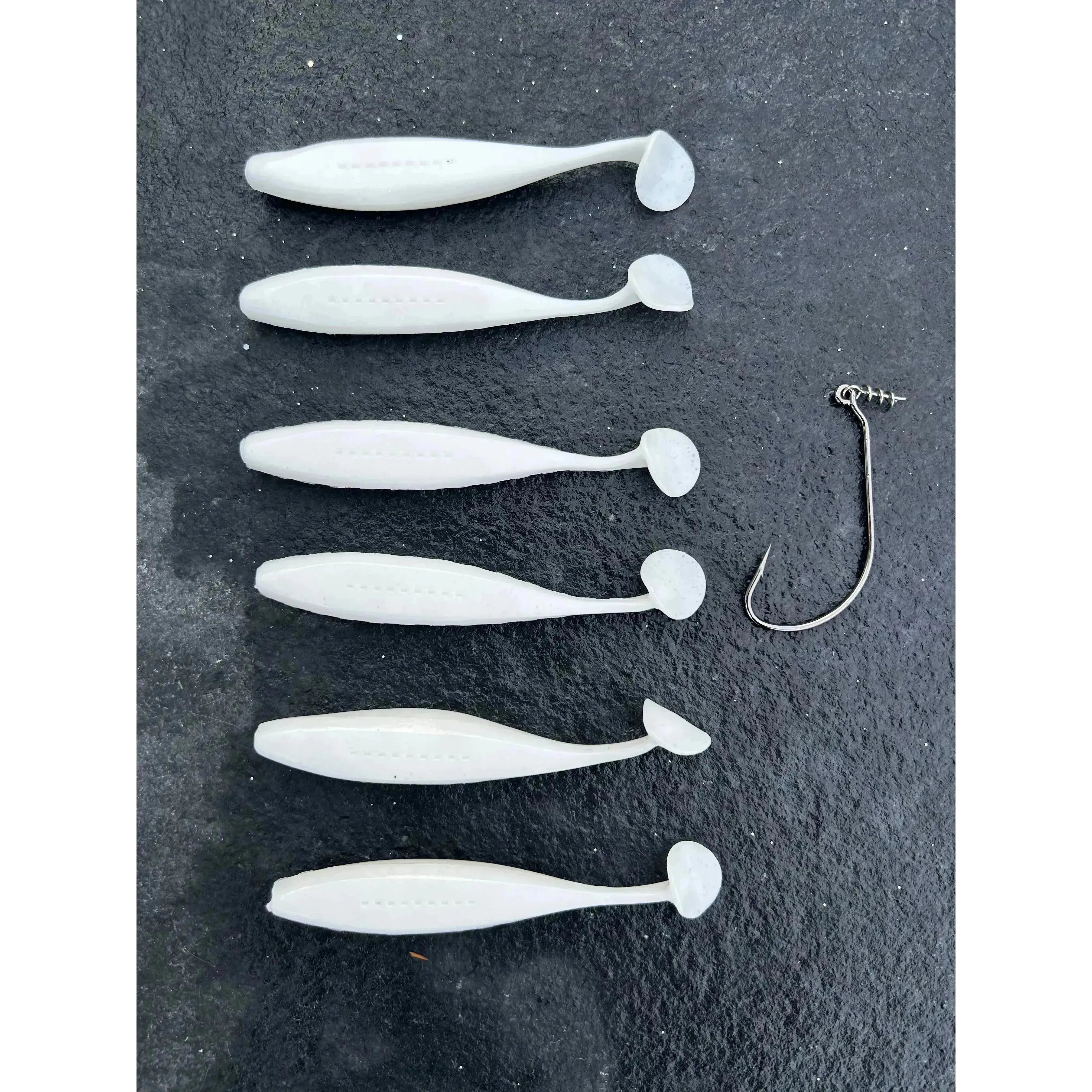 Small Weedless Bass Lure Shads 90mm - Bass Lures UK
