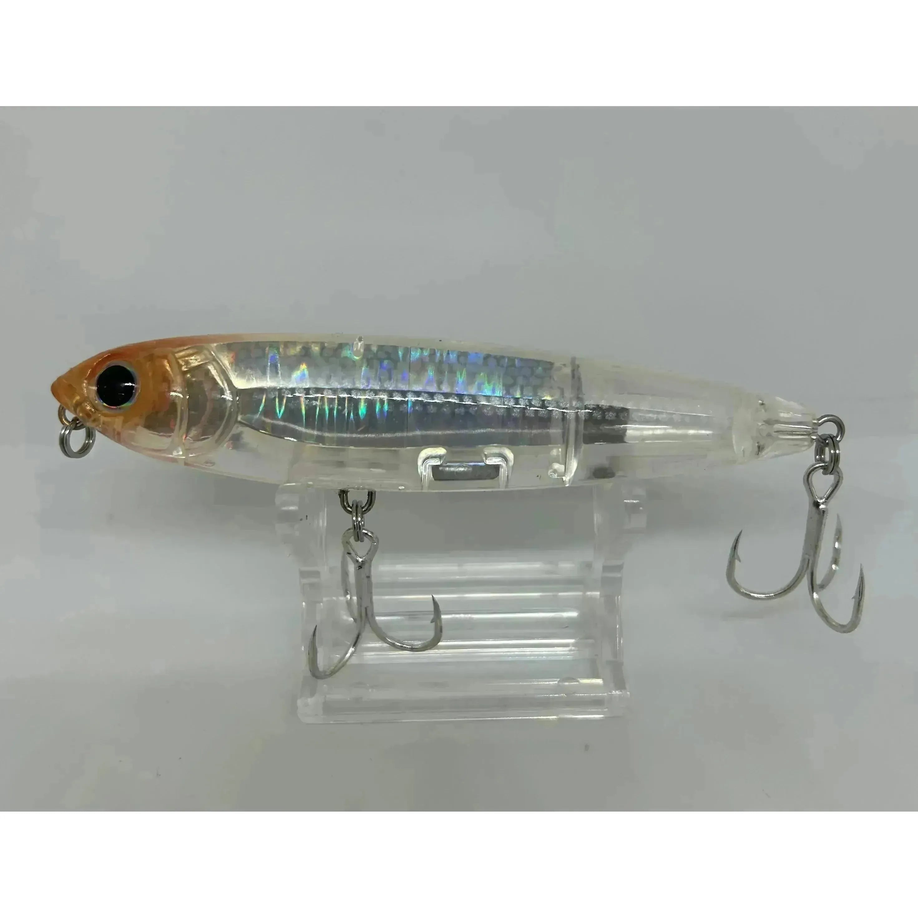 Small Surface 3D Inshore Prism Pencil Bass Lures 100mm 17g - Bass Lures UK