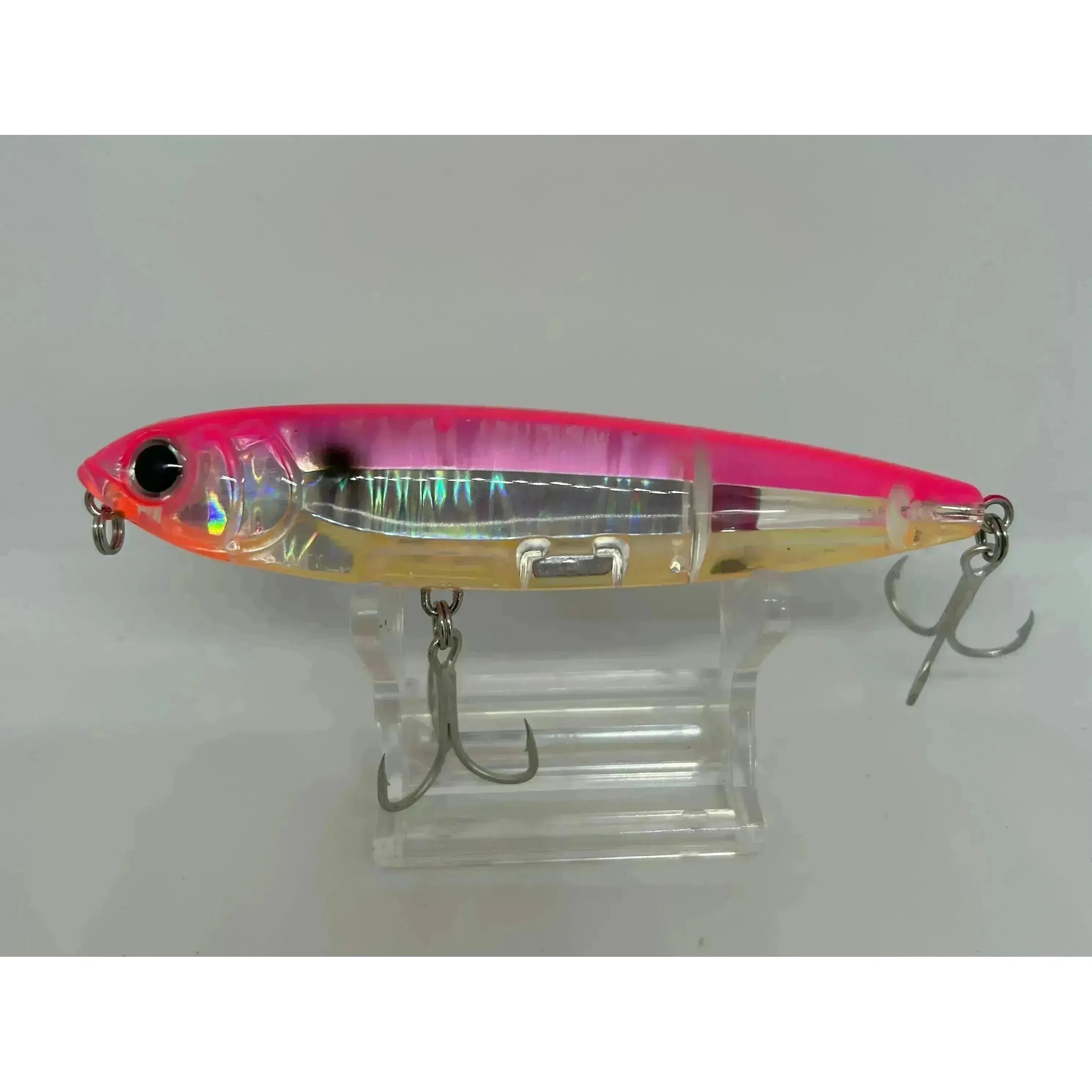 Small Surface 3D Inshore Prism Pencil Bass Lures 100mm 17g - Bass Lures UK