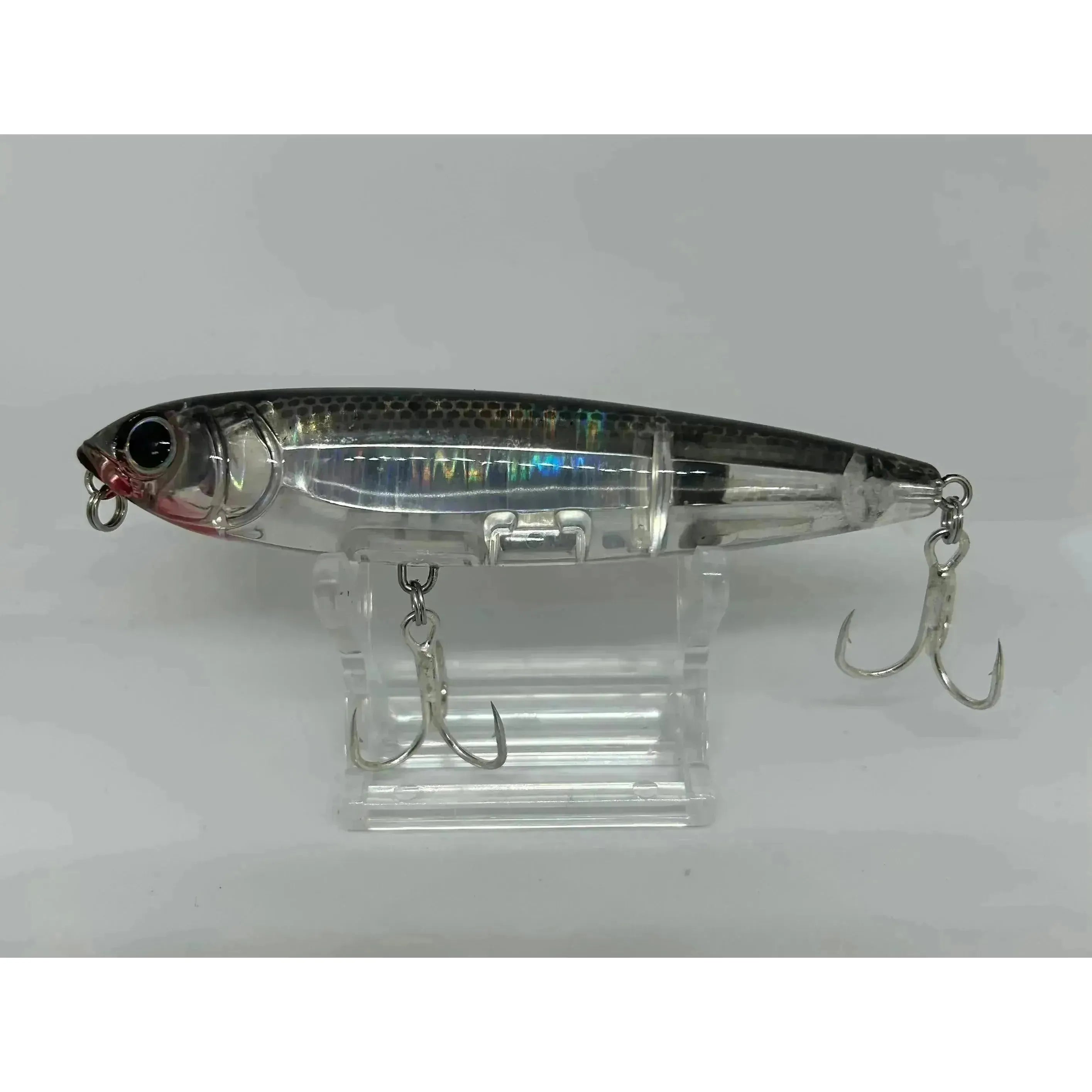 Small Surface 3D Inshore Prism Pencil Bass Lures 100mm 17g - Bass Lures UK