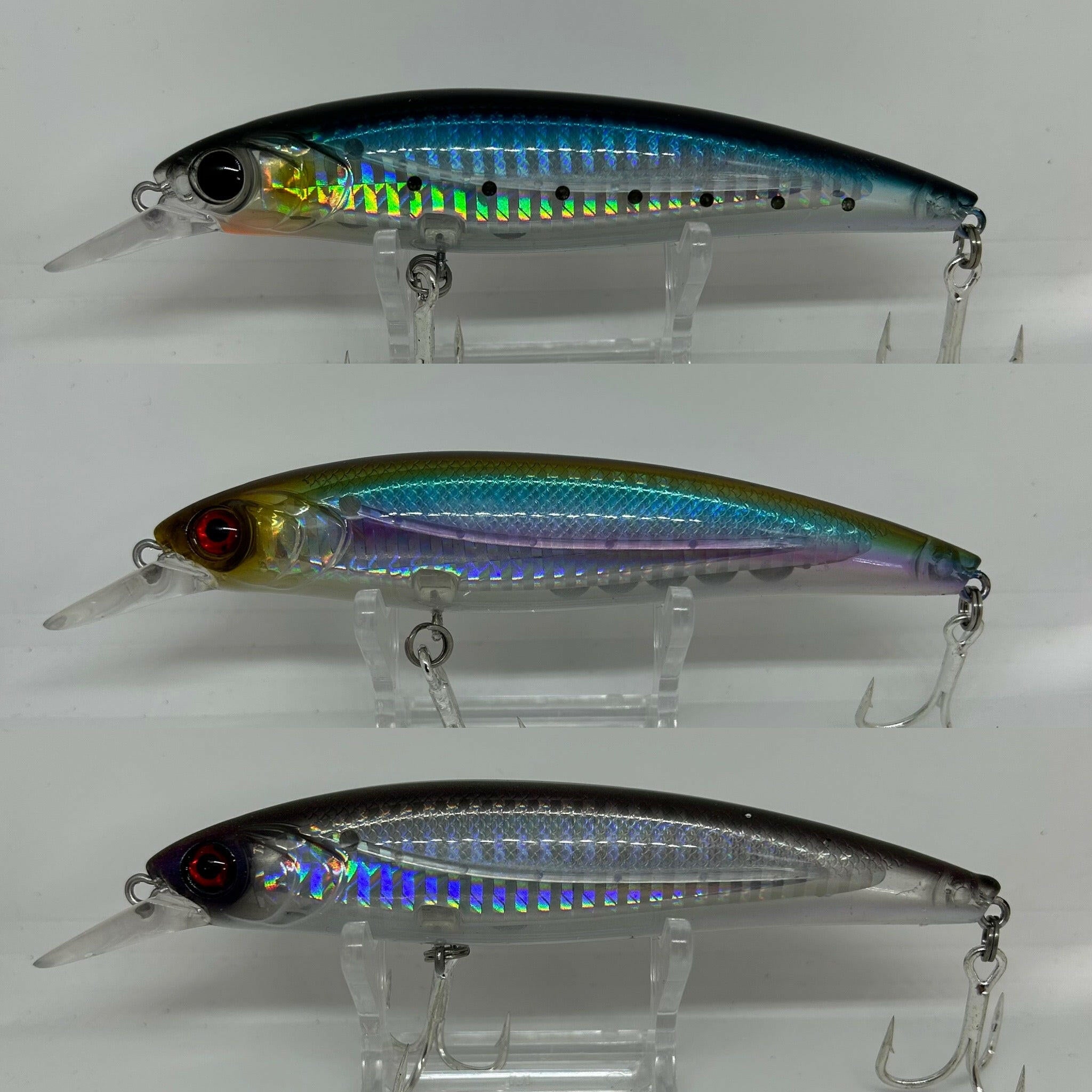 Medium 3D Holographic 3m Deep Diving Bass Lure 120mm 24g - Bass Lures UK