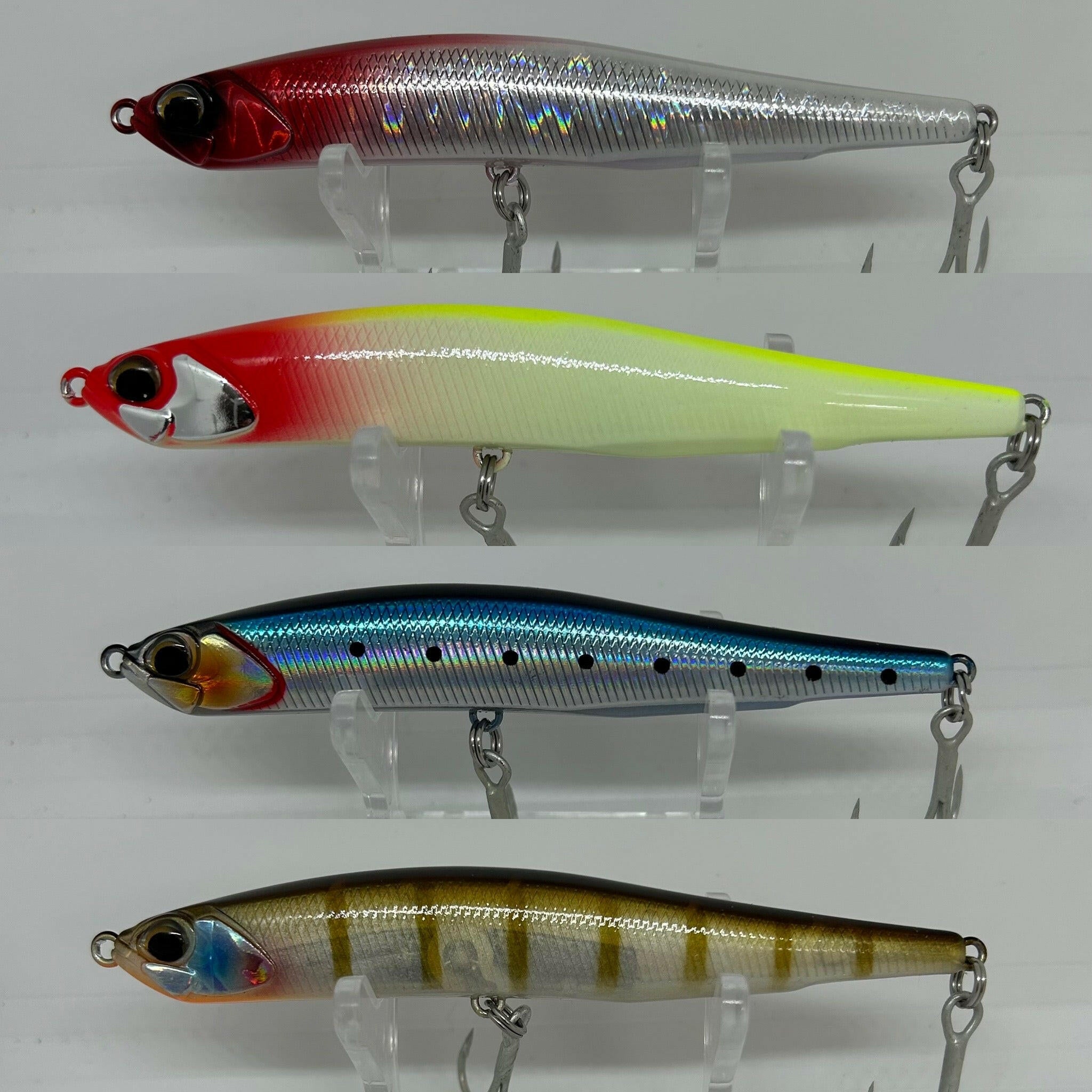 Medium & Small Long Casting Sinking “Wobblers” Bass Lures - Bass Lures UK