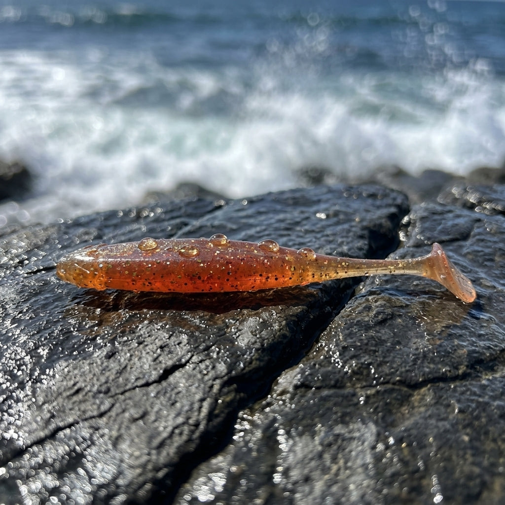 Soft plastic fishing lures — Coastal Action Context | Generated by Modelize