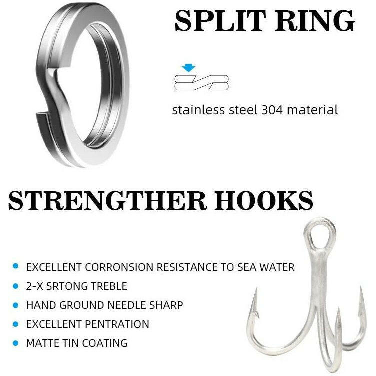 Pencil Sinking Bass Lures - Bass Lures UK