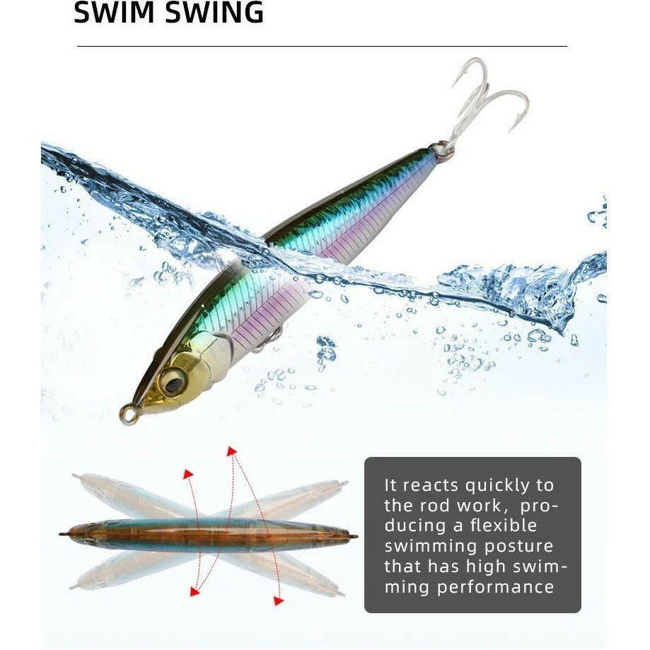 Pencil Sinking Bass Lures - Bass Lures UK