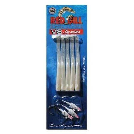 Red Gill Evolution V8 Jig Series Bass Lure Sets - Bass Lures UK