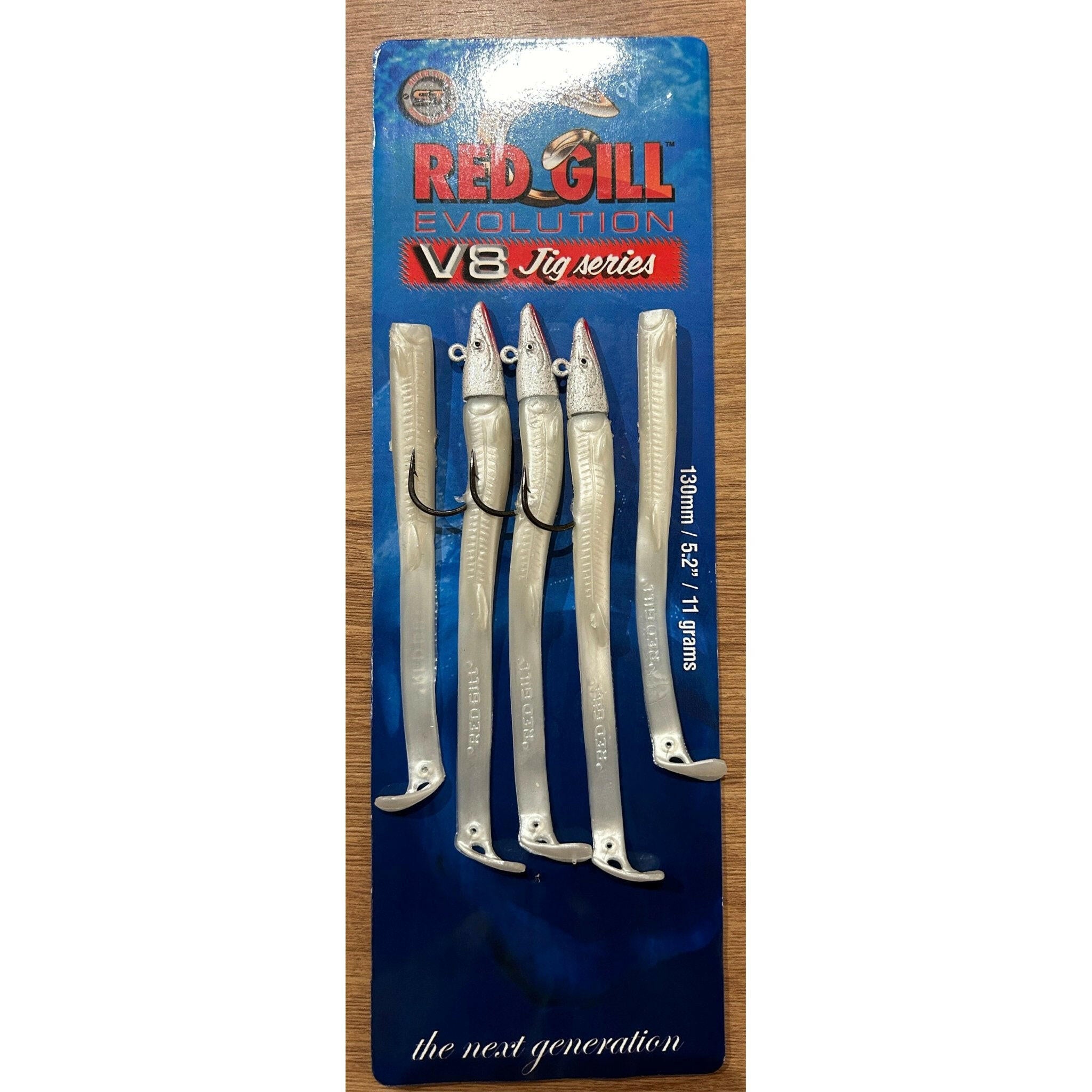 Red Gill Evolution V8 Jig Series Bass Lure Sets - Bass Lures UK