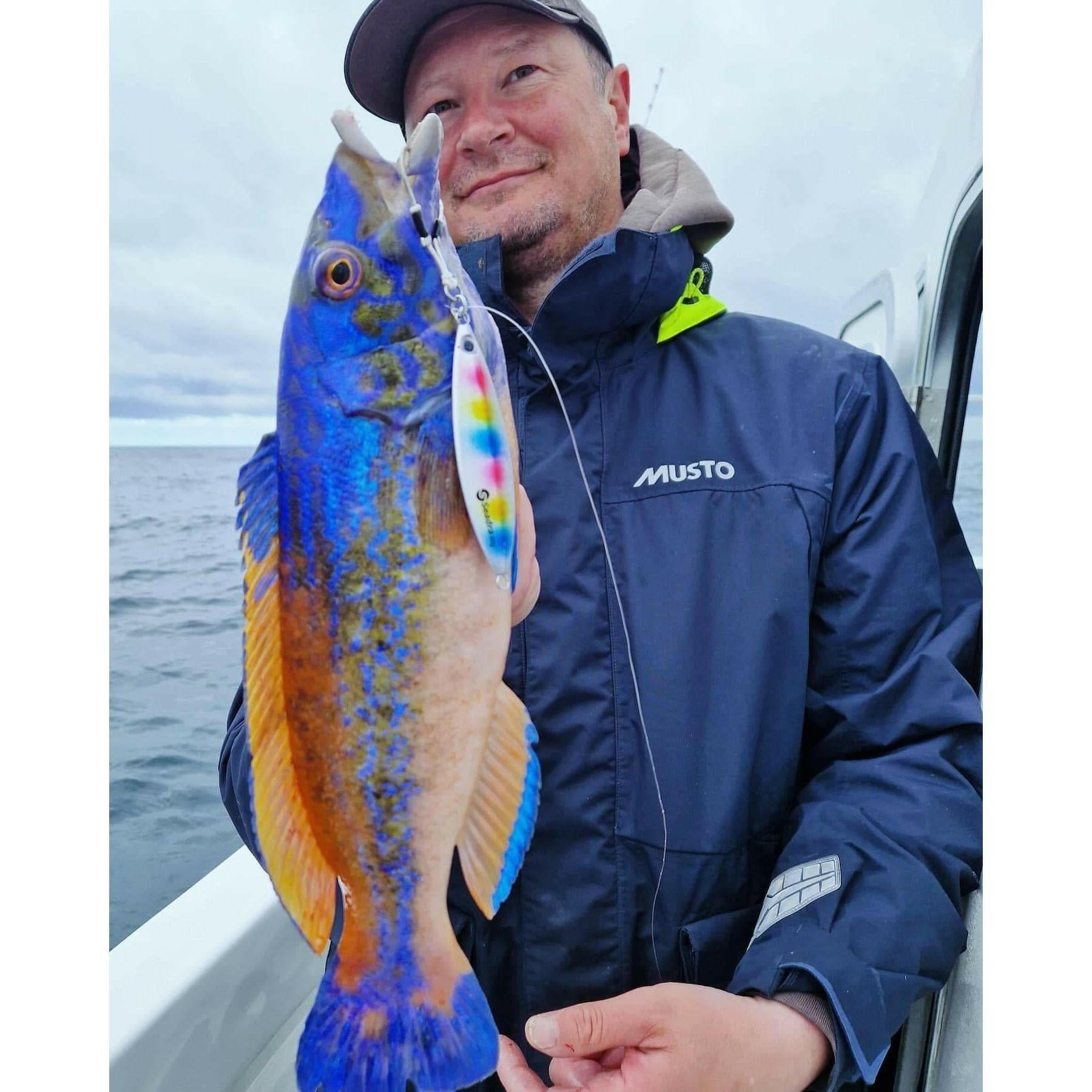 Seadra Slow Aqua - Drop Bass Lure Boat Jig - Bass Lures UK