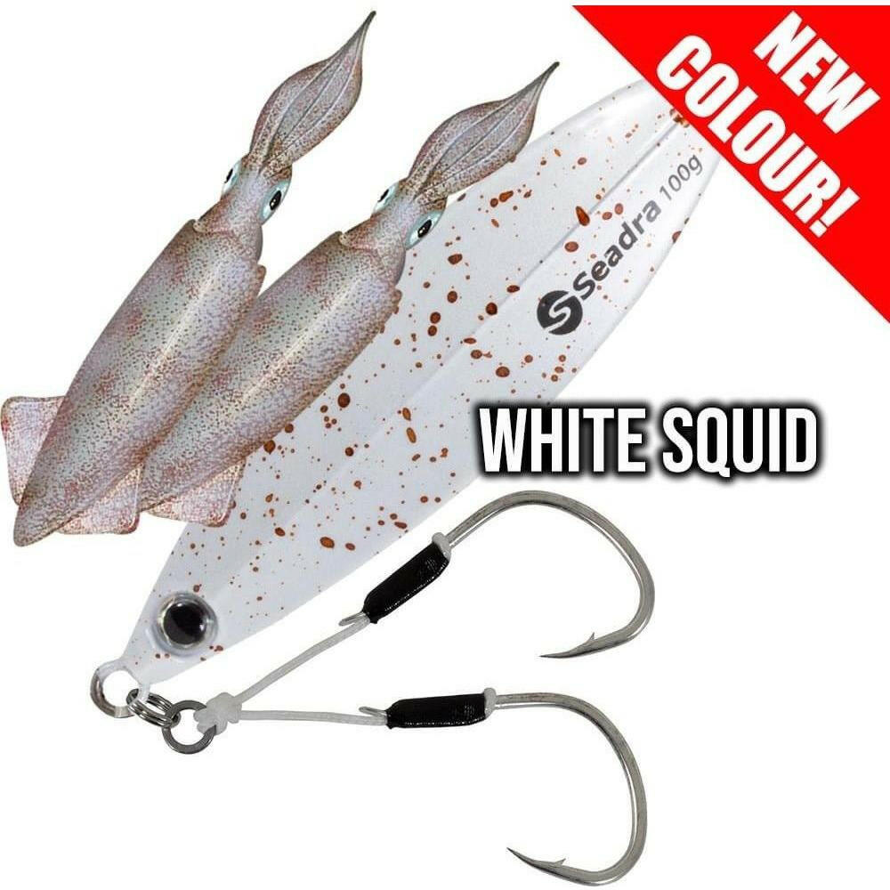 Seadra Slow Aqua - Drop Bass Lure Boat Jig - Bass Lures UK