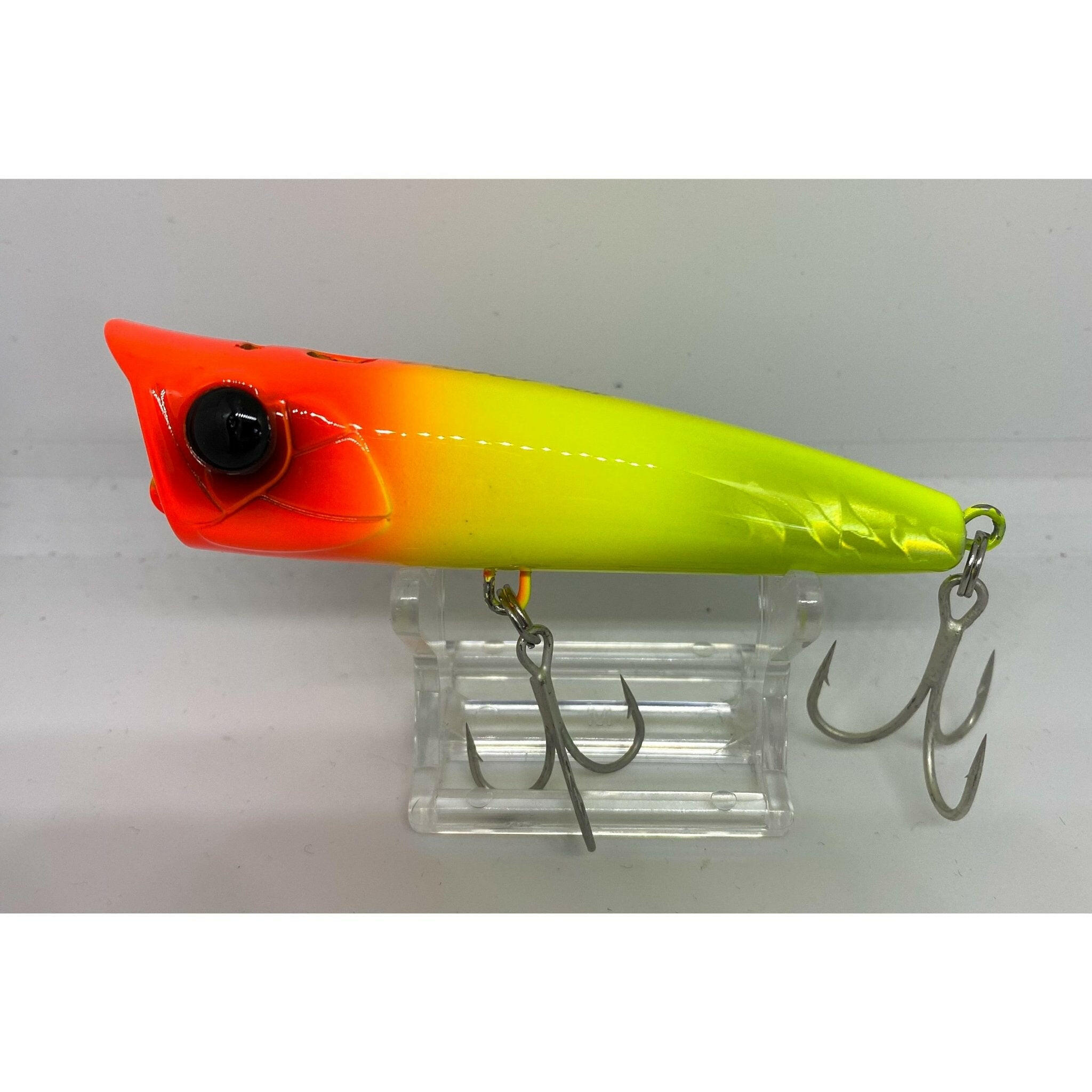 Small Surface Rattle Splash Bass Lure Popper 90mm 23g - Bass Lures UK