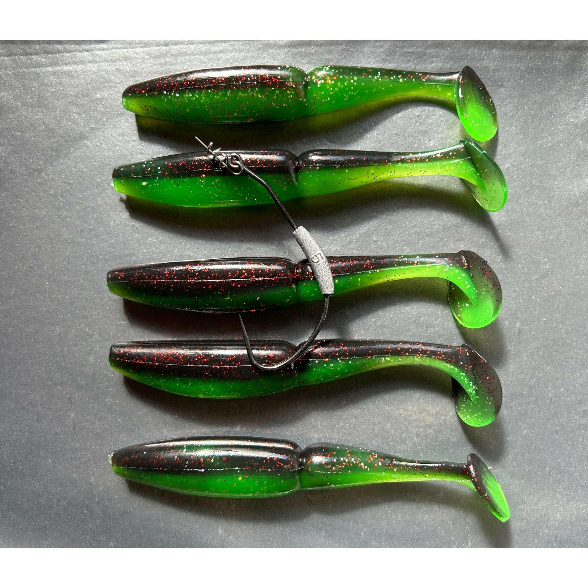 Split Shad Bass Lure Sets 120mm 19g - Bass Lures UK