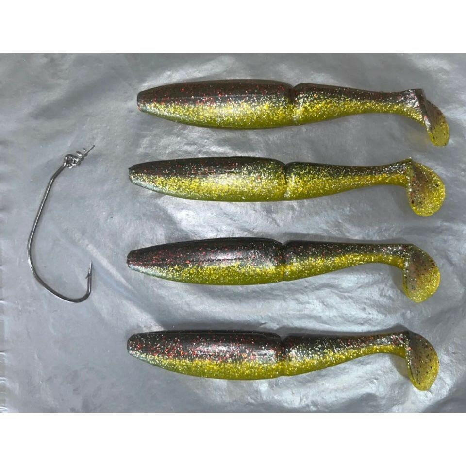 Split Shad Bass Lure Sets - Bass Lures UK