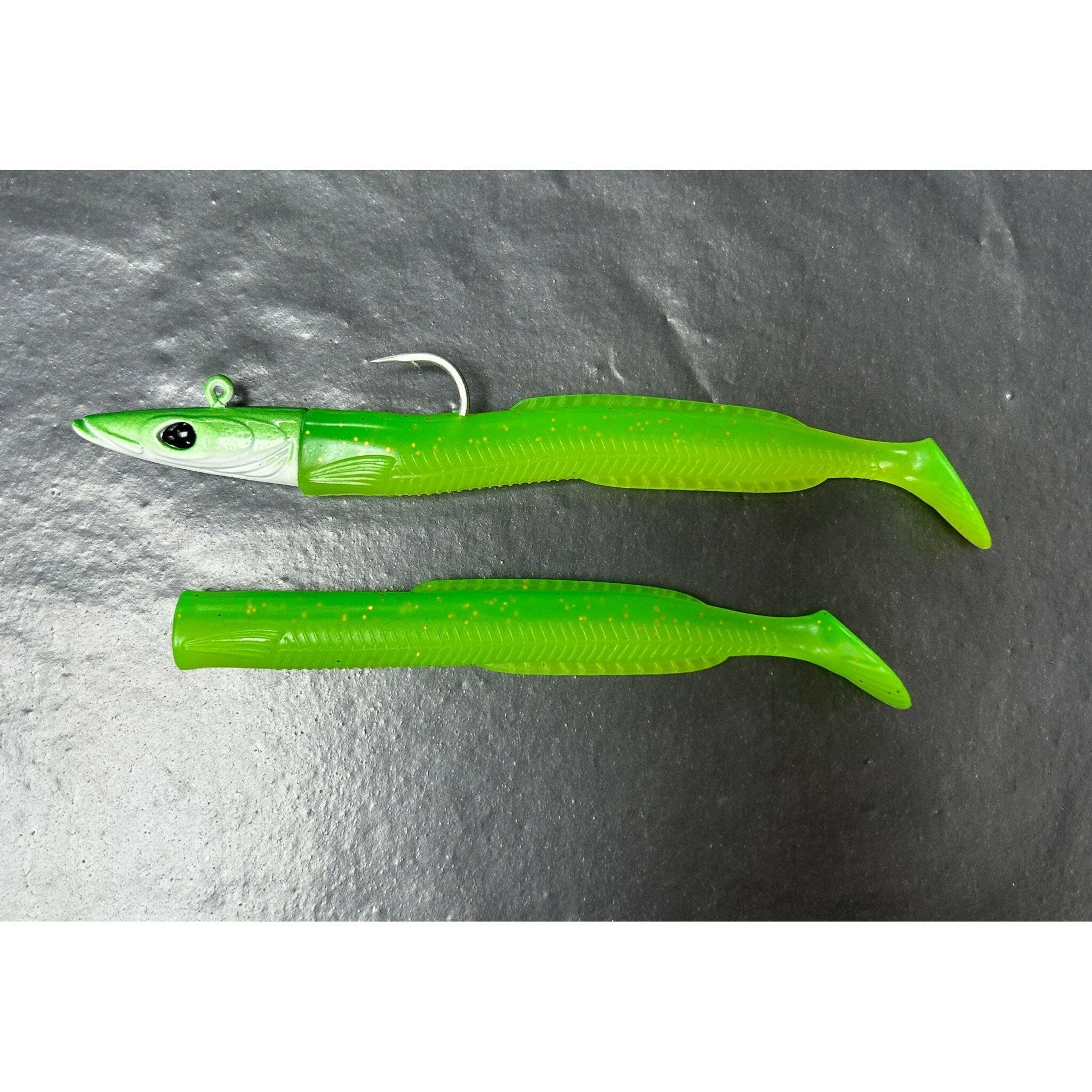 Weighted Sandeel Bass Lure 125mm 20g - Bass Lures UK