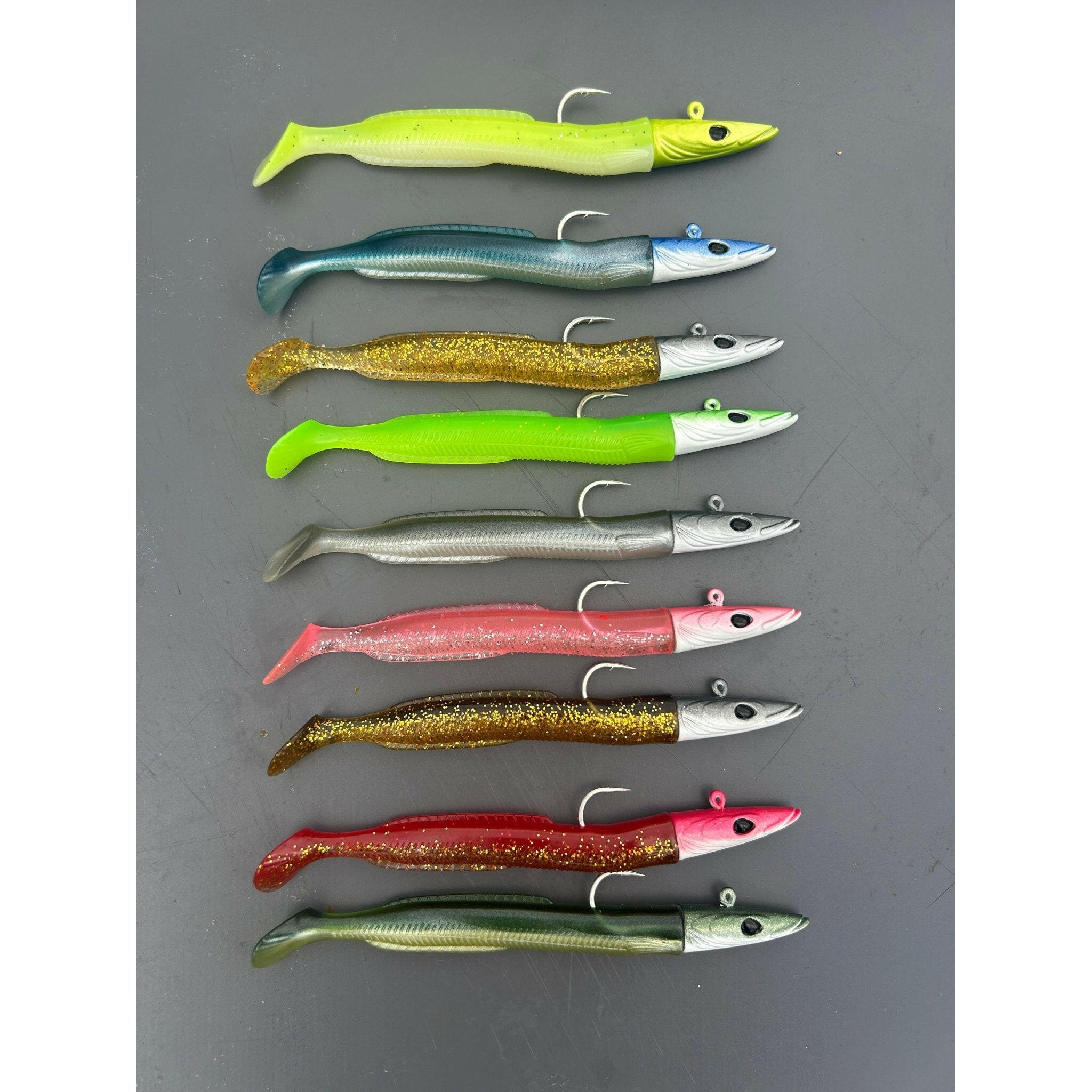 Weighted Sandeel Bass Lure 125mm 20g - Bass Lures UK