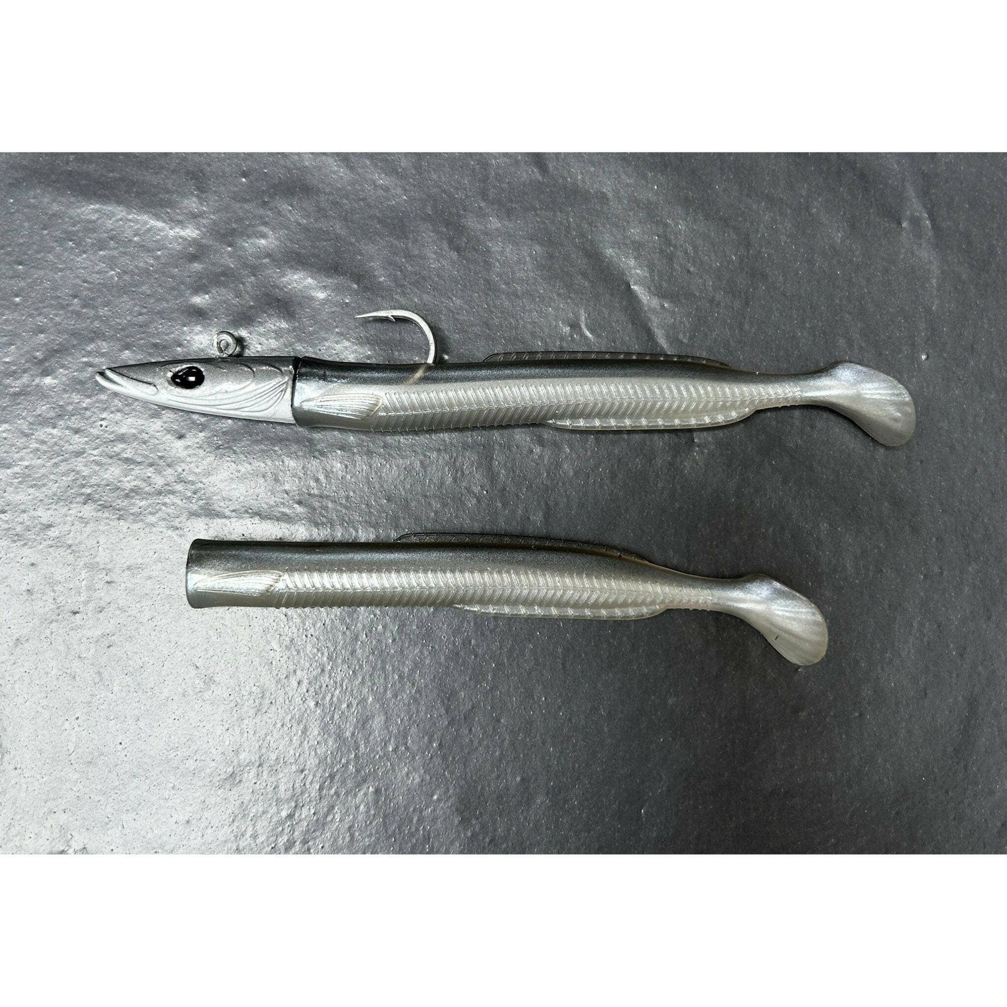 Weighted Sandeel Bass Lure 125mm 20g - Bass Lures UK