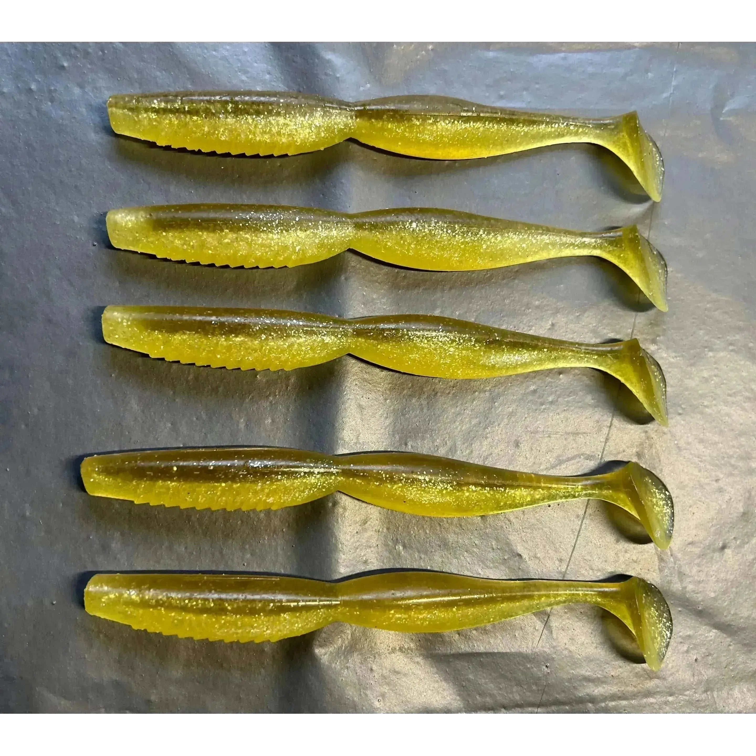 5” & 4” Spindle Paddletail Spinning Bass Lure Sets - Bass Lures UK