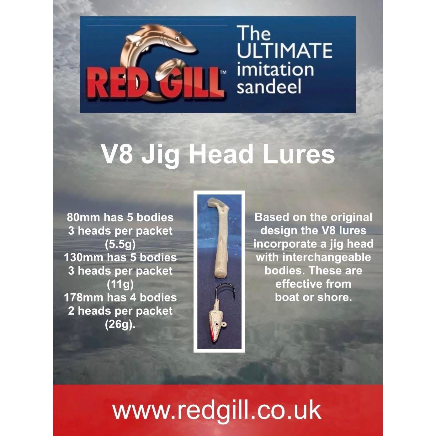 Red Gill Evolution V8 Jig Series Bass Lure Sets