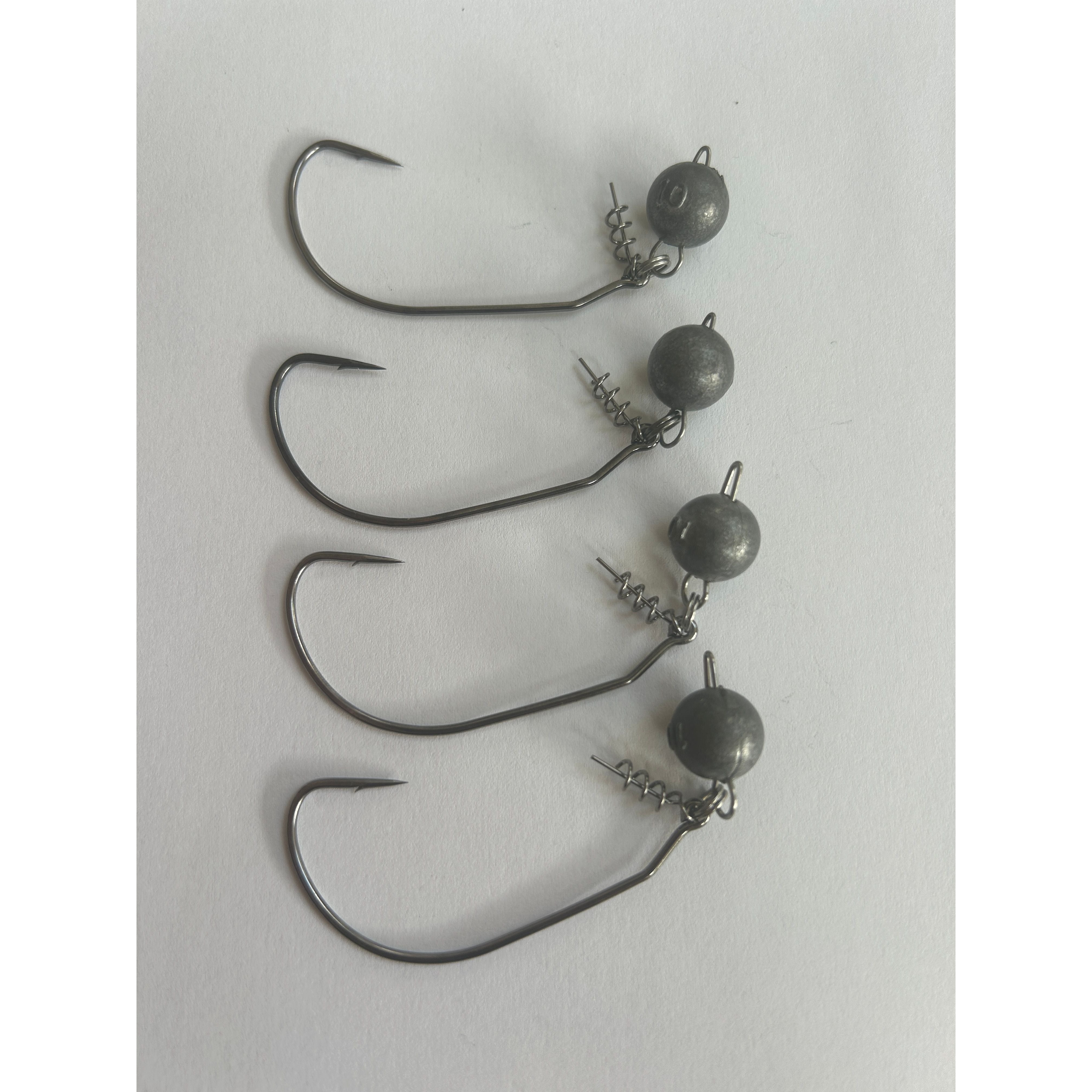 Twistlock Weedless Weighted Ball/Cheb Bass Hooks