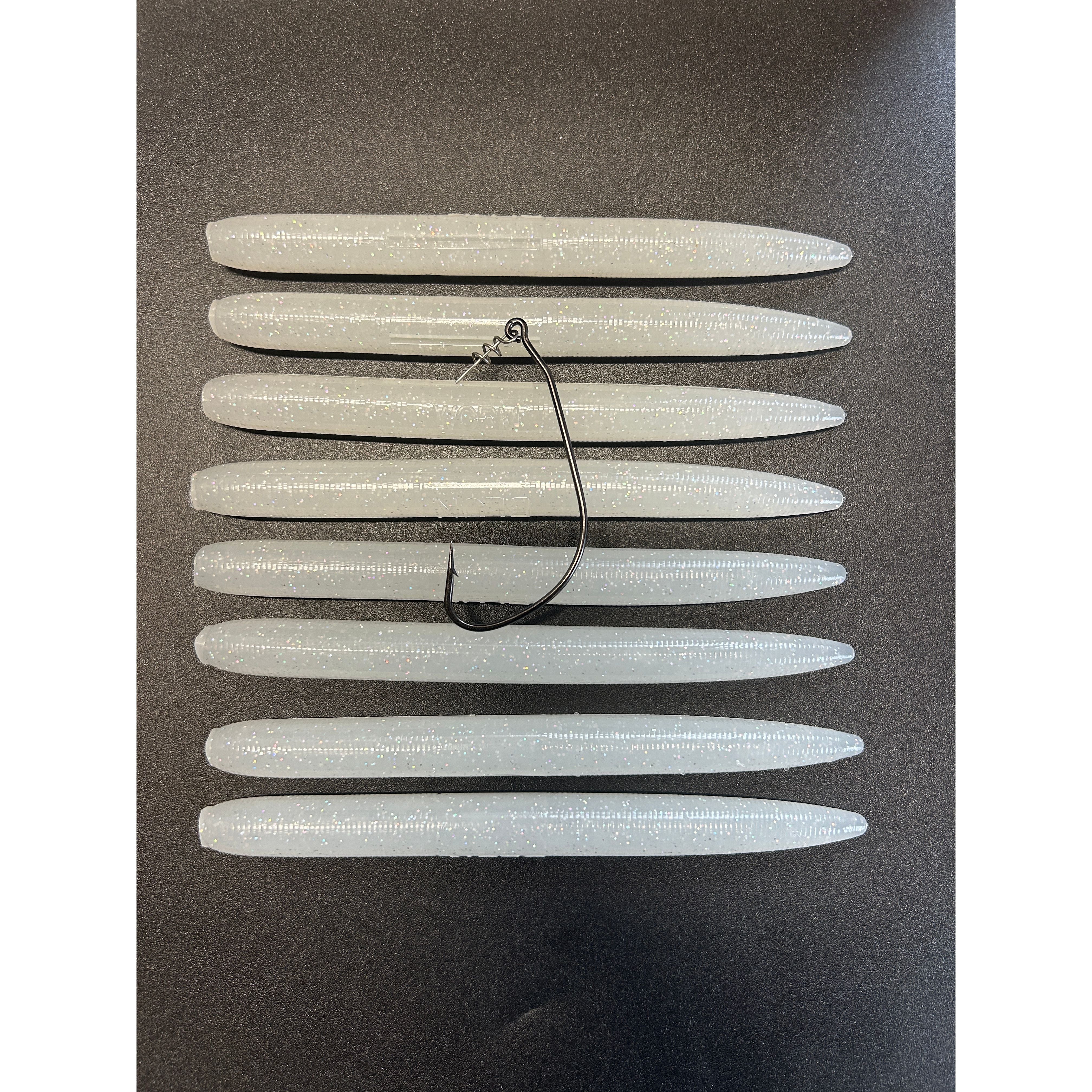 5” Handmade Cornish Worm Bass Lure Sets