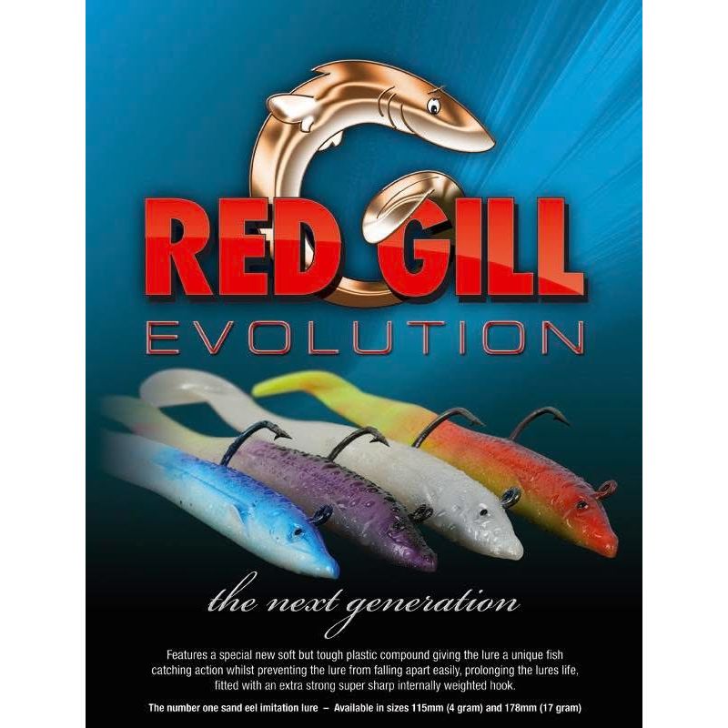 Red Gill Evolution Bass Lures