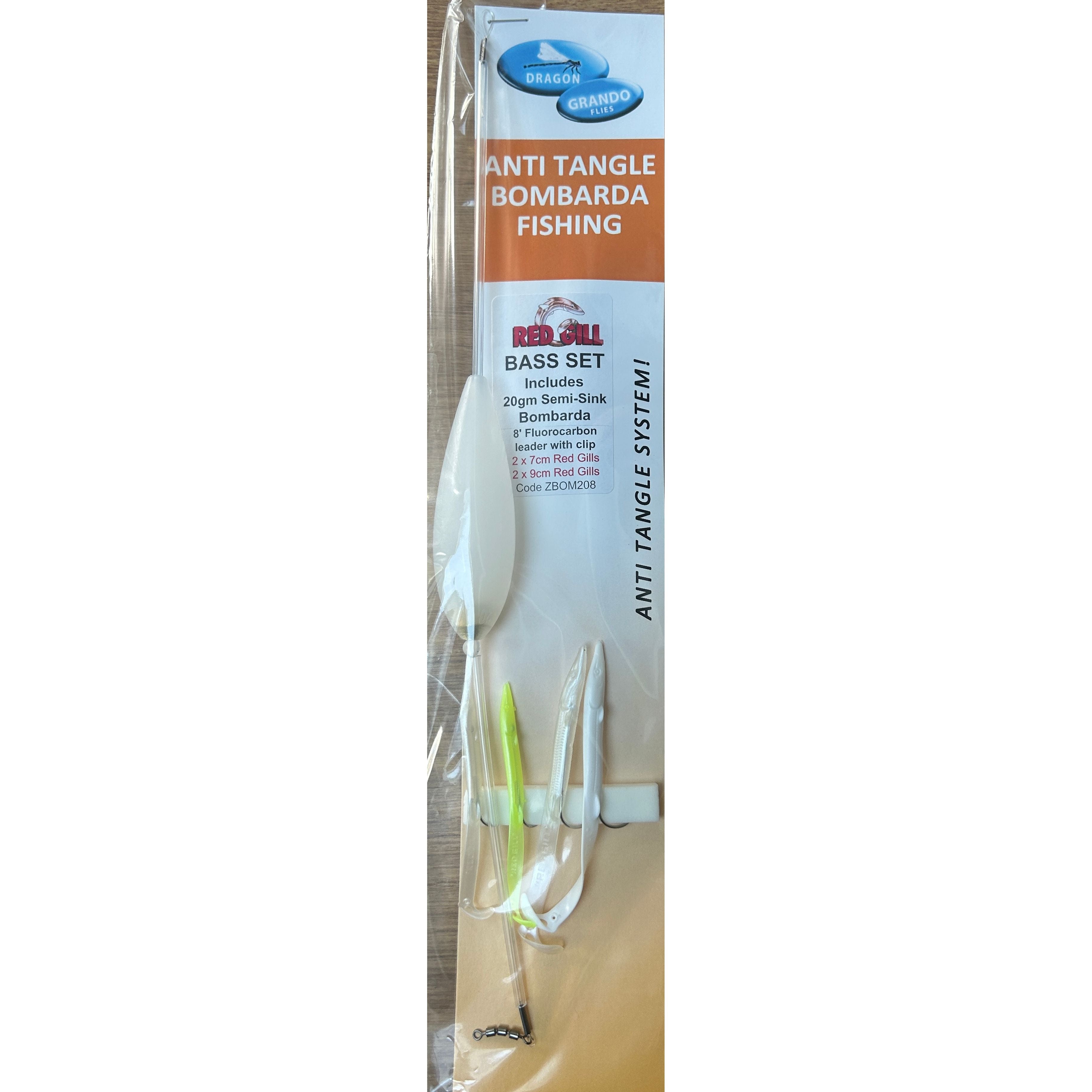 Anti-Tangle Bombarda Saltwater Species Red Gill Fishing Float Systems
