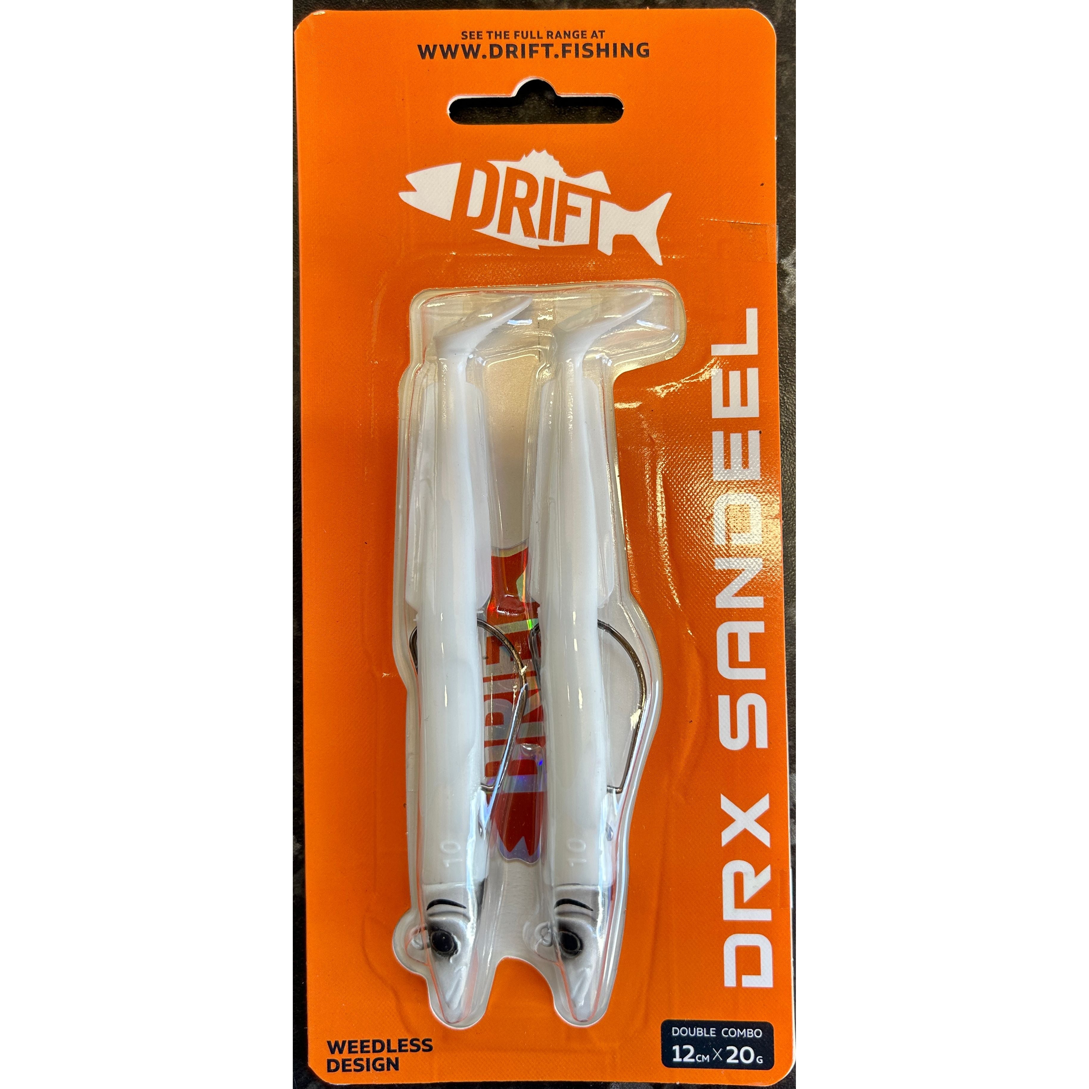 Drift DRX Weedless Sandeel Double Combo Bass Lure