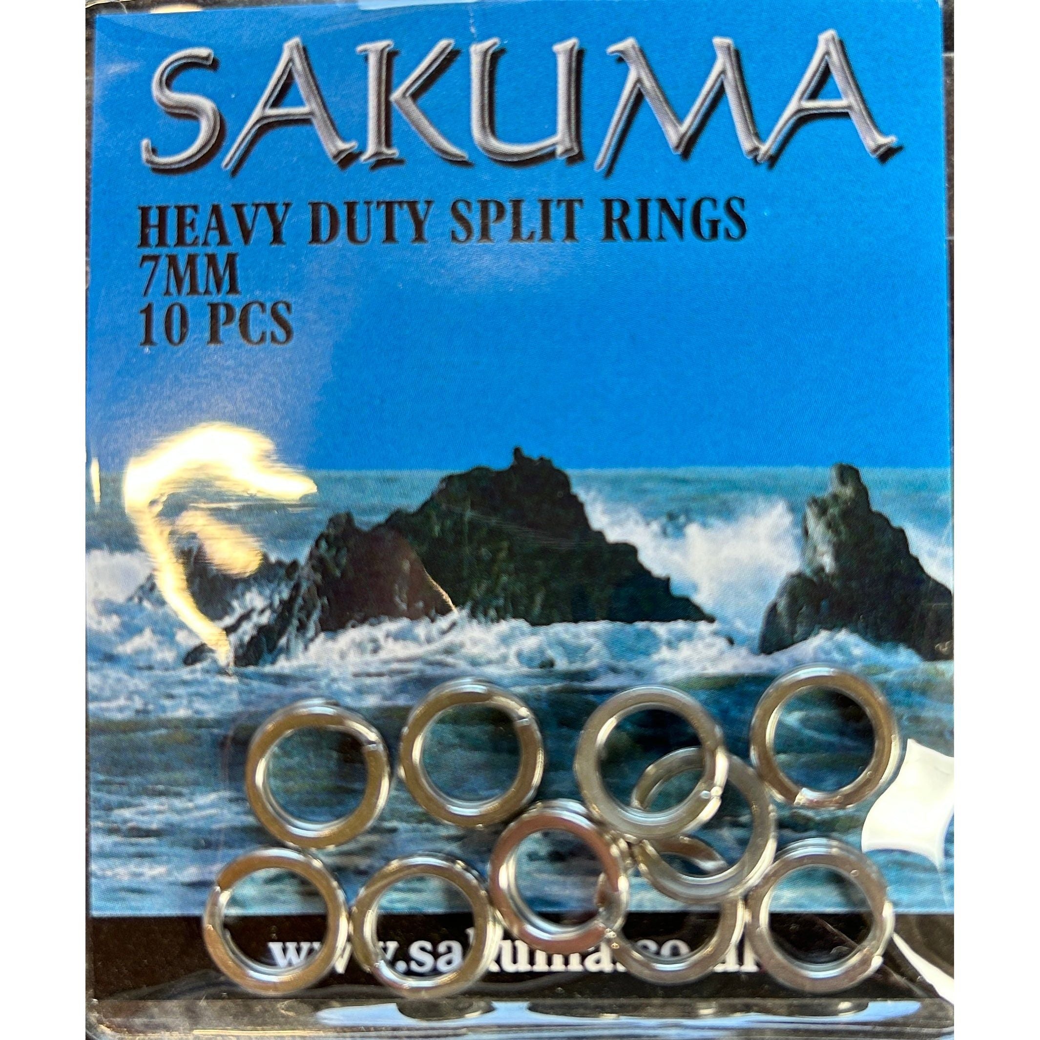 Split Rings for Bass Lures 10 pcs