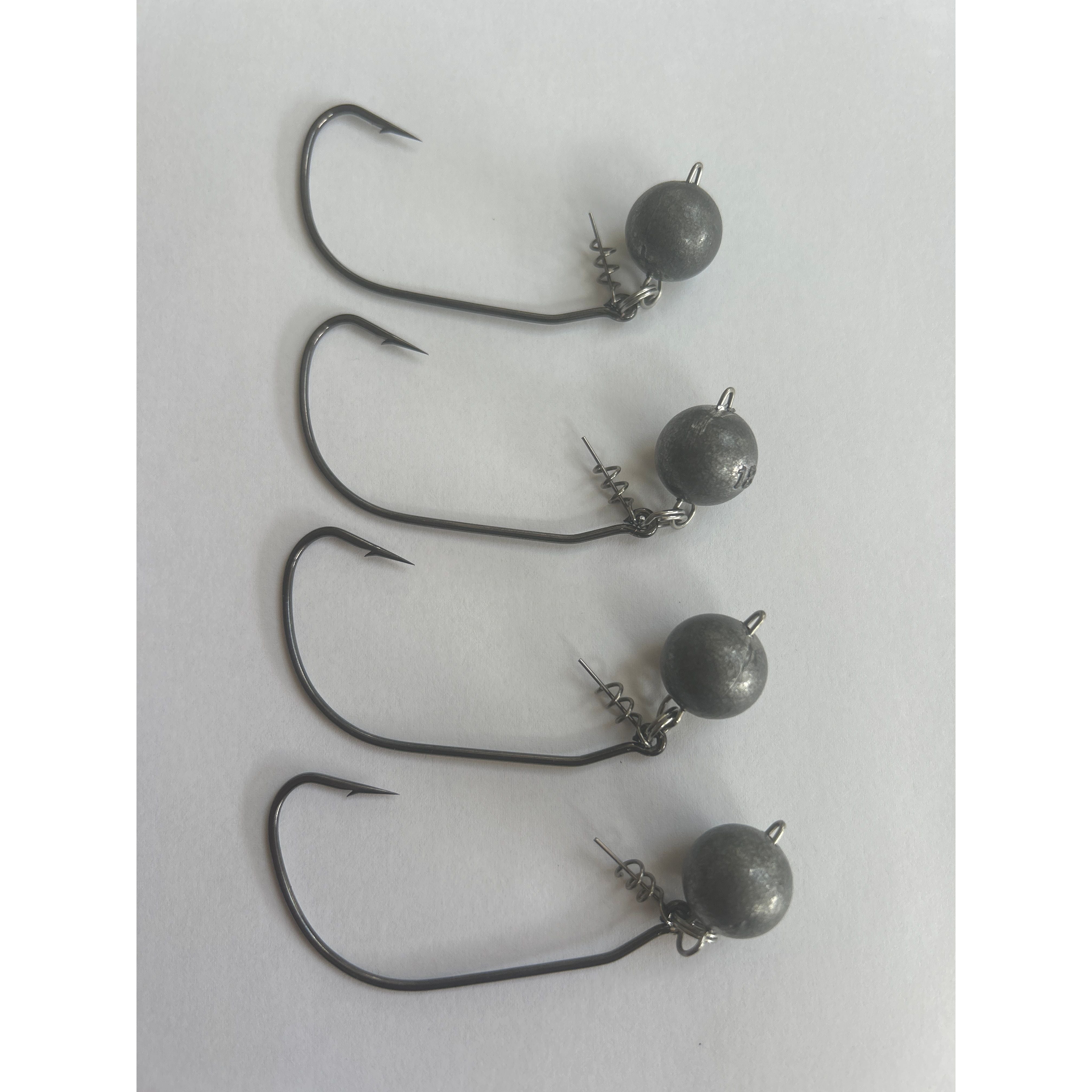 Twistlock Weedless Weighted Ball/Cheb Bass Hooks